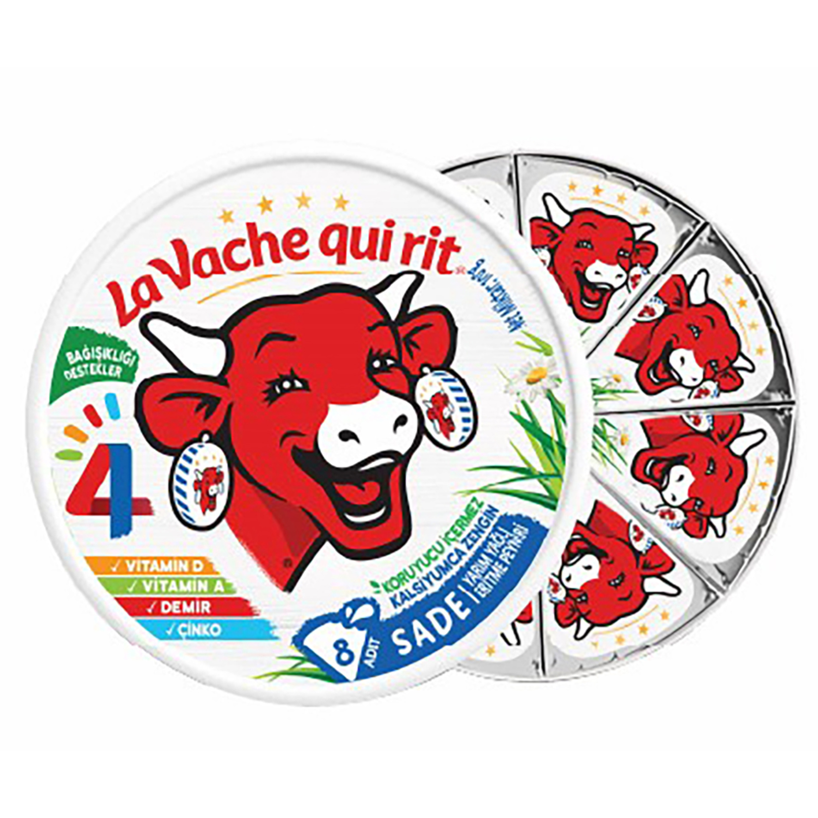 La Vache Qui Rit Üçgen Peynir 8'li 100 G
