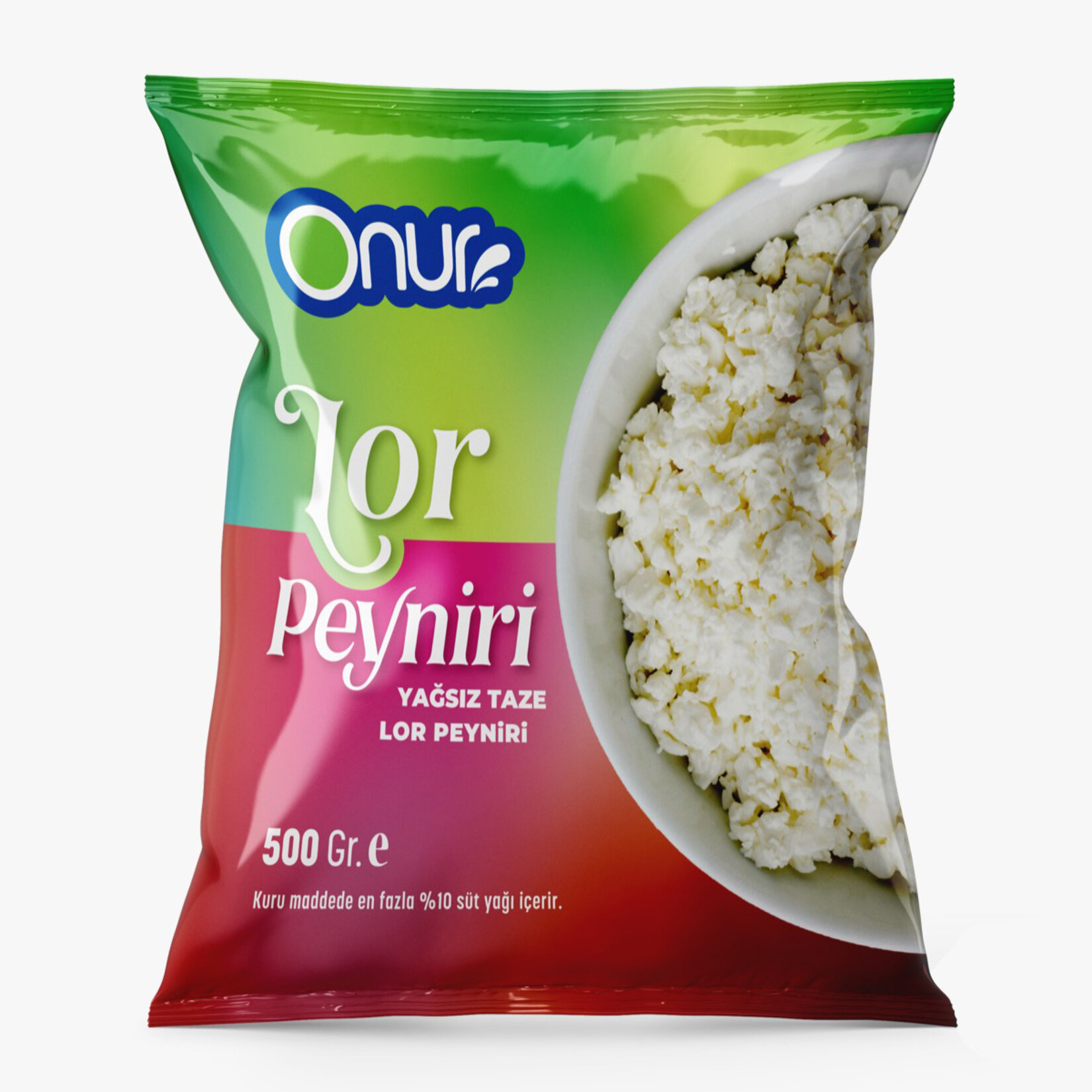 Onur Yağsız Lor Peyniri 500 G