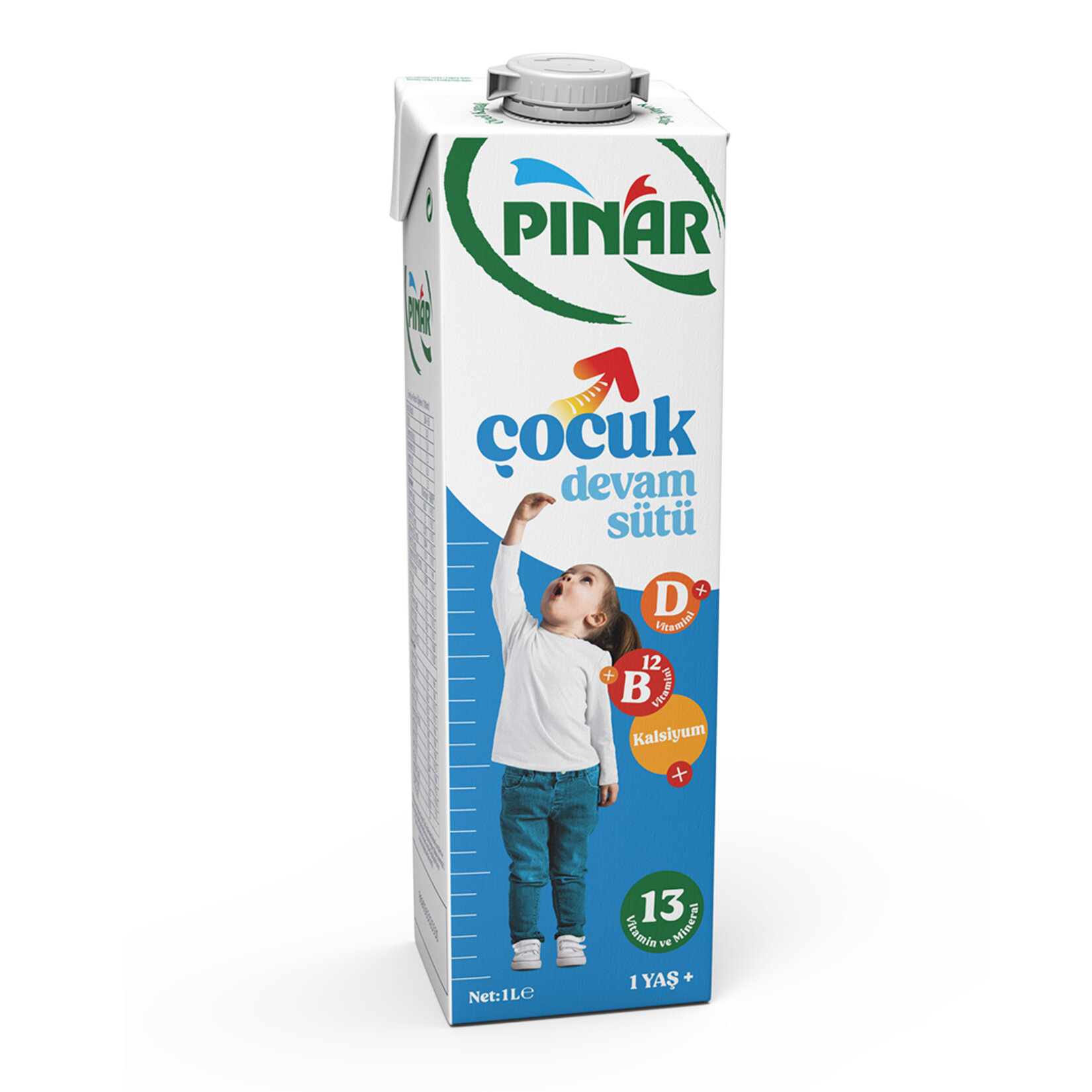 Pınar Çocuk Devam Sütü 1 Lt - Görsel 1