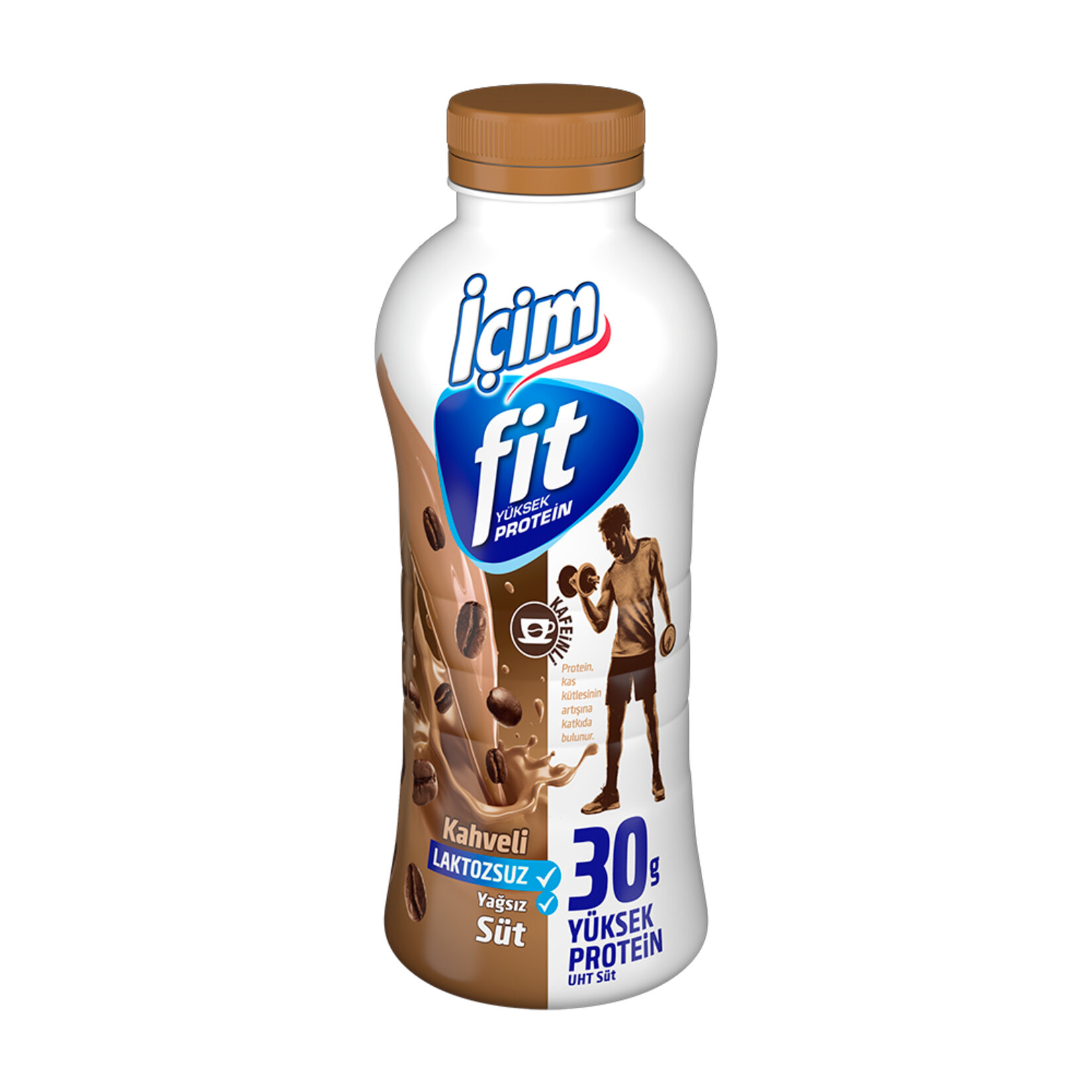İçim Fit Protein Kahveli Laktozsuz Süt 500 Ml