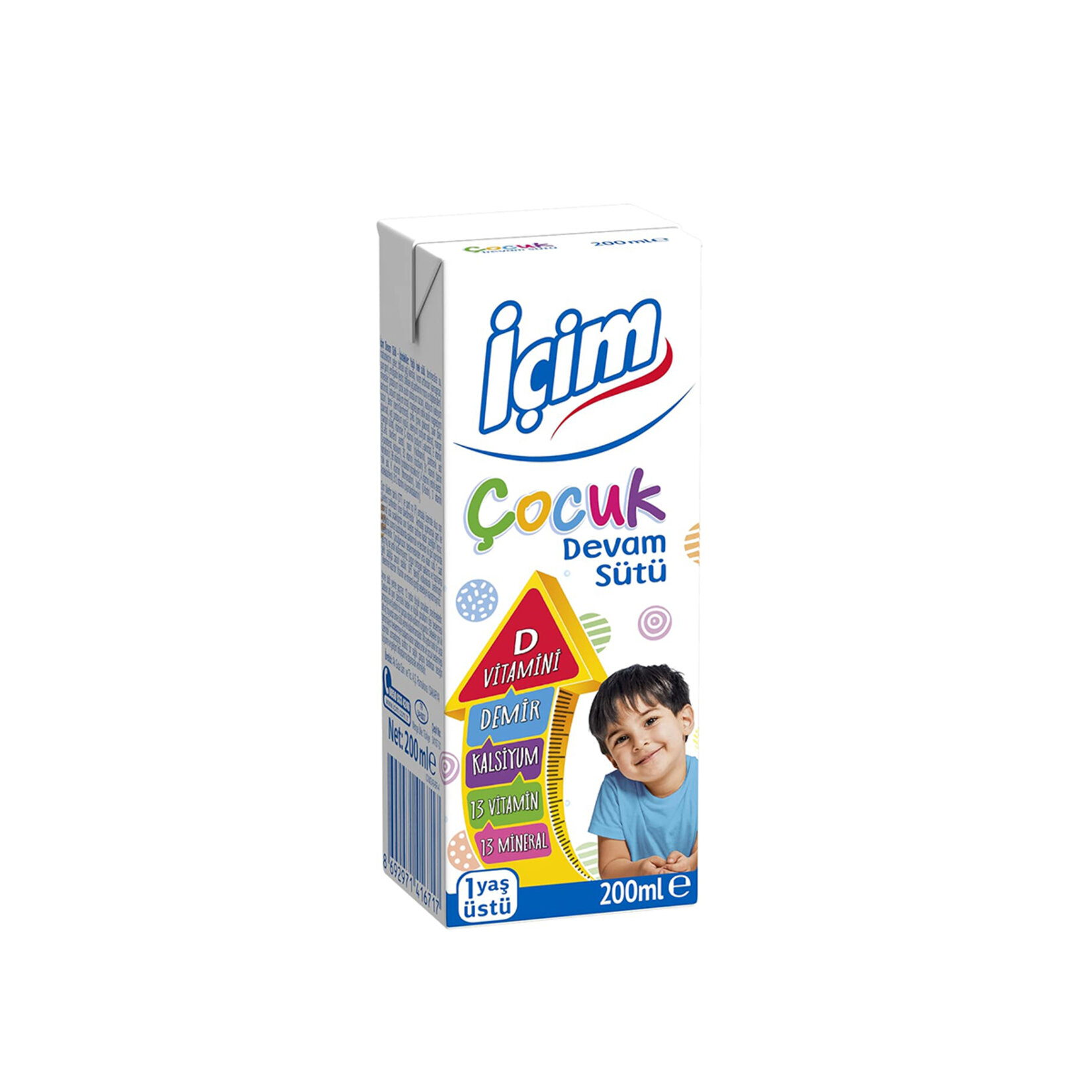İçim Çocuk Devam Sütü 200 Ml