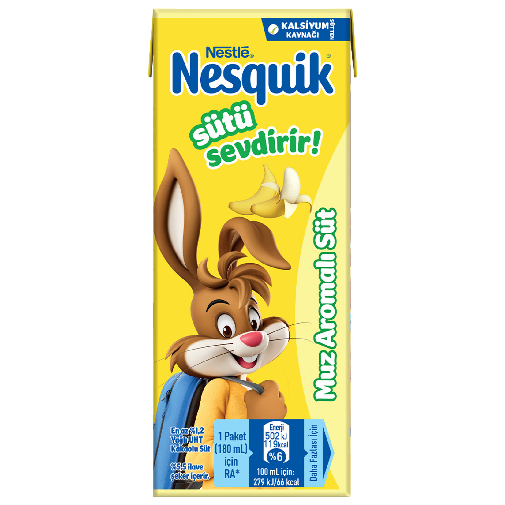 Nesquik Muz Aromalı Süt 180 Ml