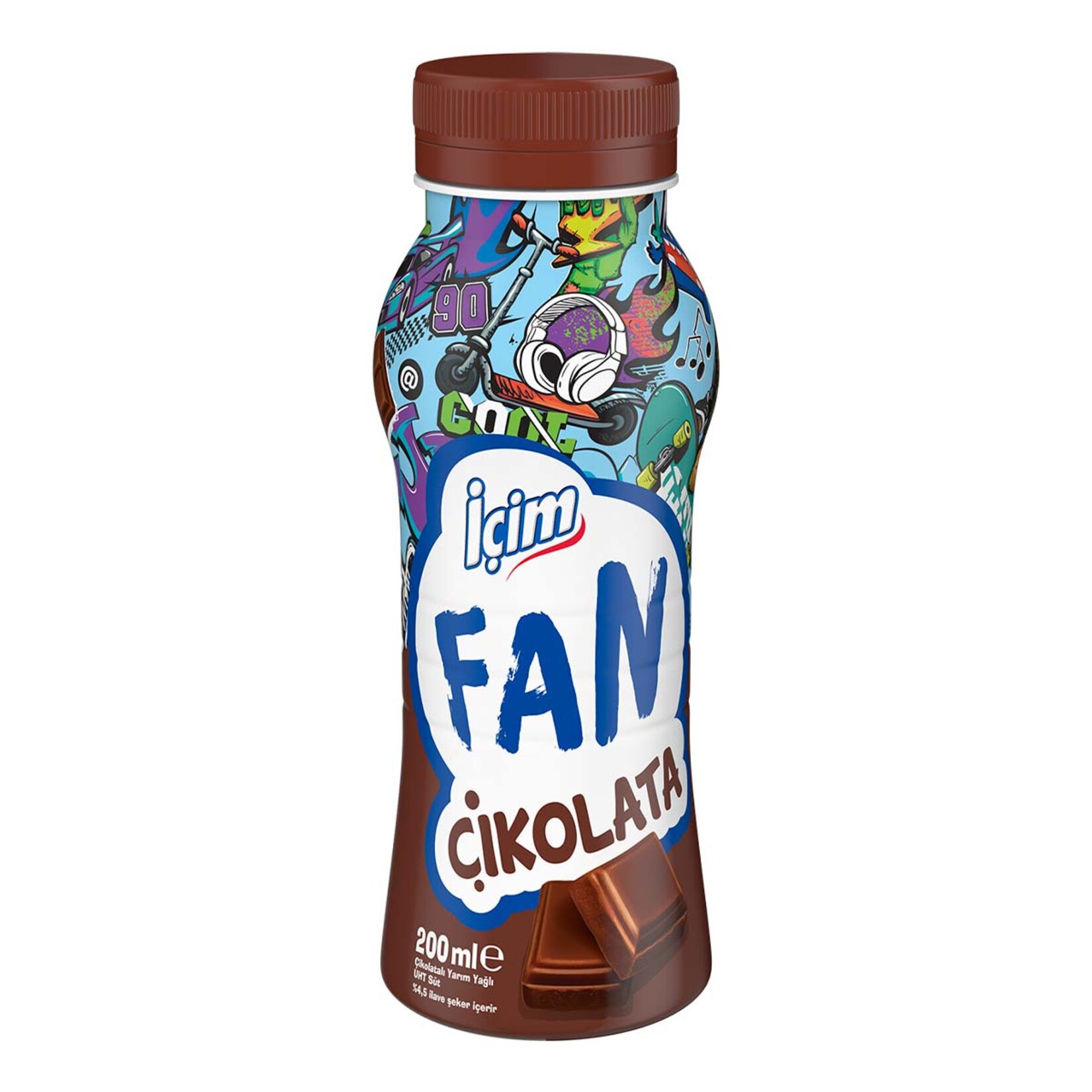 İçim Fan Çikolatalı Süt 200 Ml