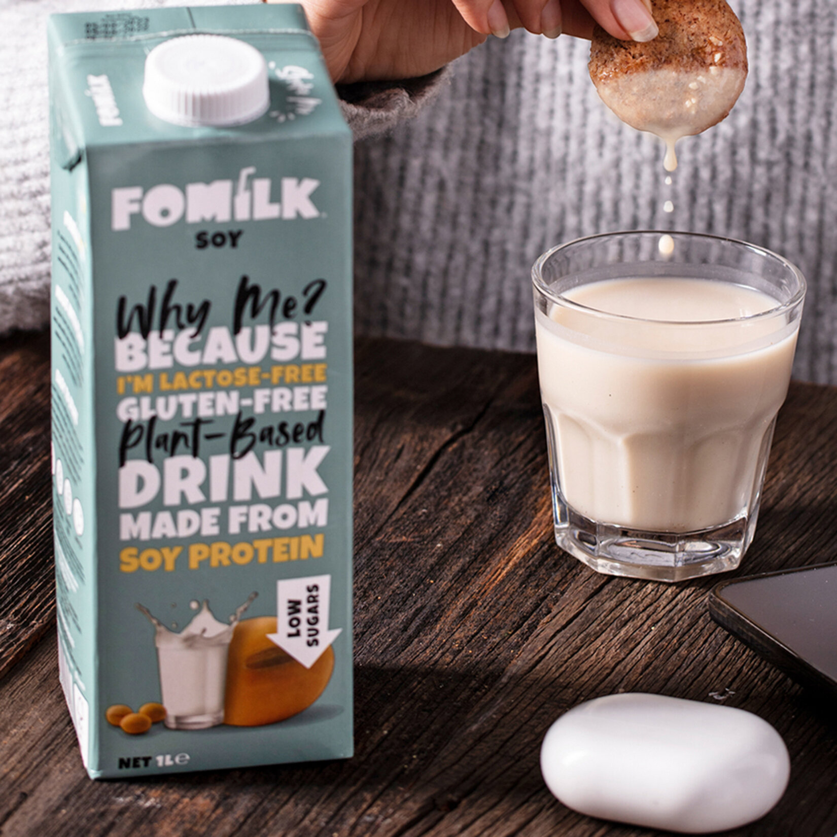 Fomilk Soya İçeceği 1 L - Görsel 3