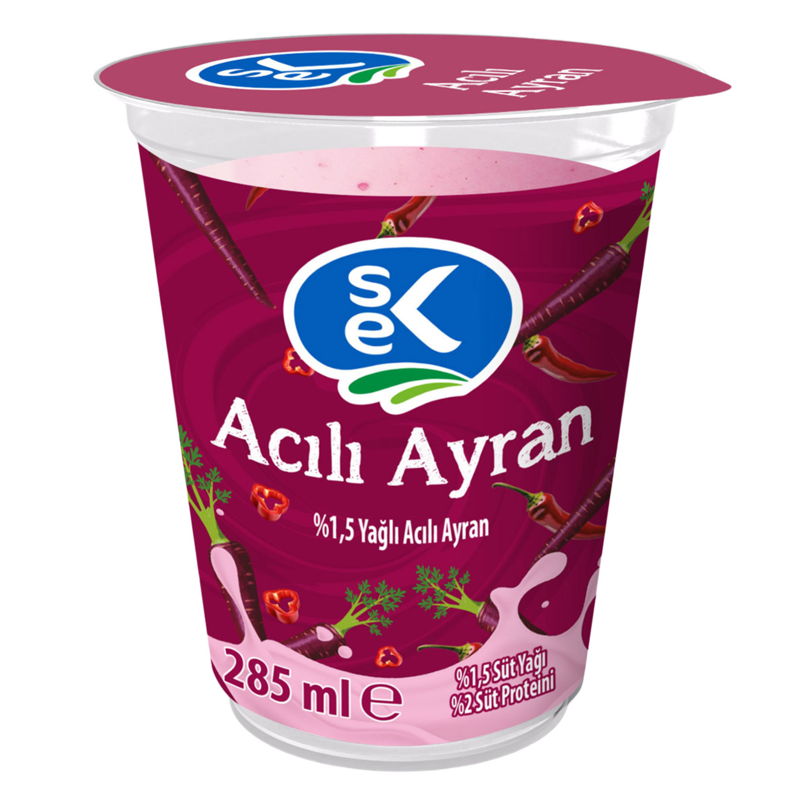 Sek Acılı Ayran 285 Ml