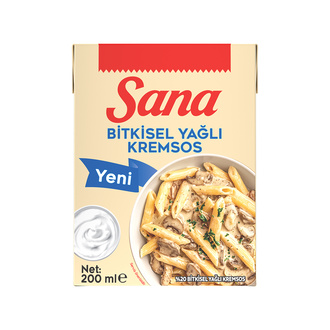 Sana Bitkisel Yağlı Kremsos 200 Ml