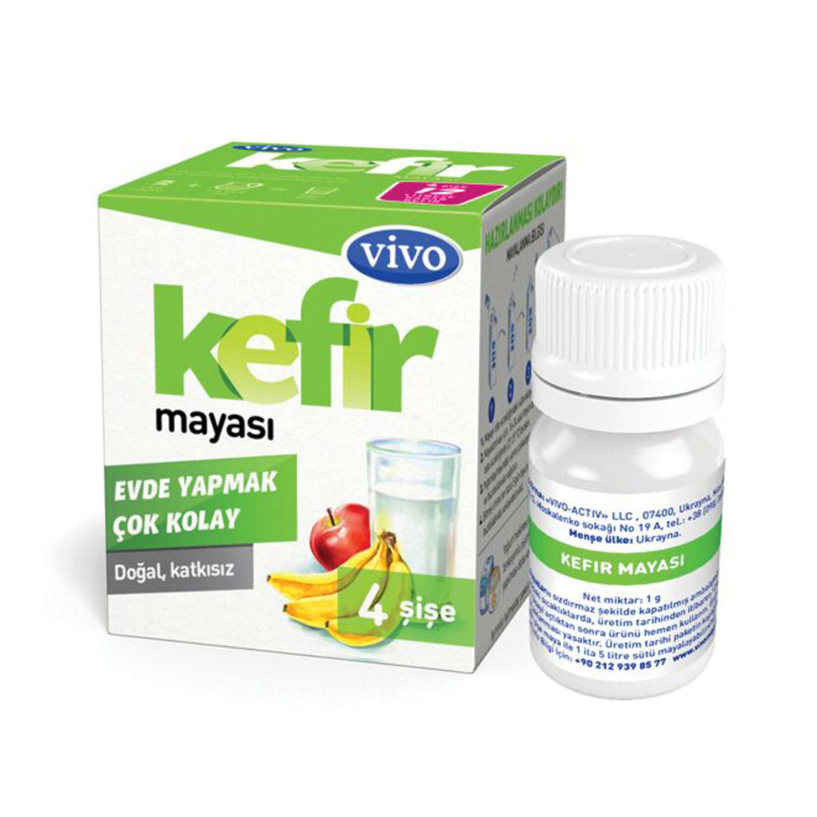 Vivo Kefir Mayası 4x1G