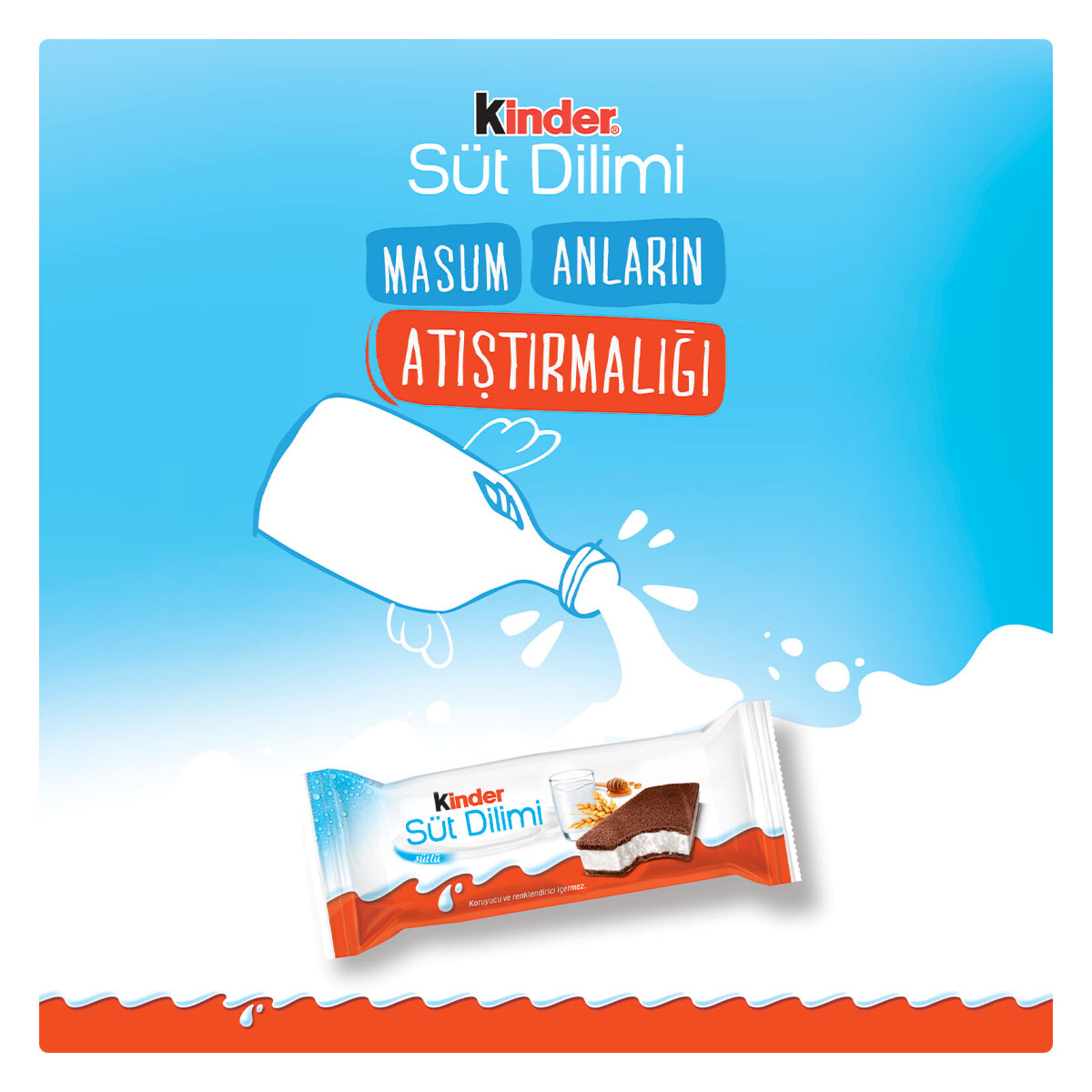Kinder Süt Dilimi 28 gr - Görsel 2