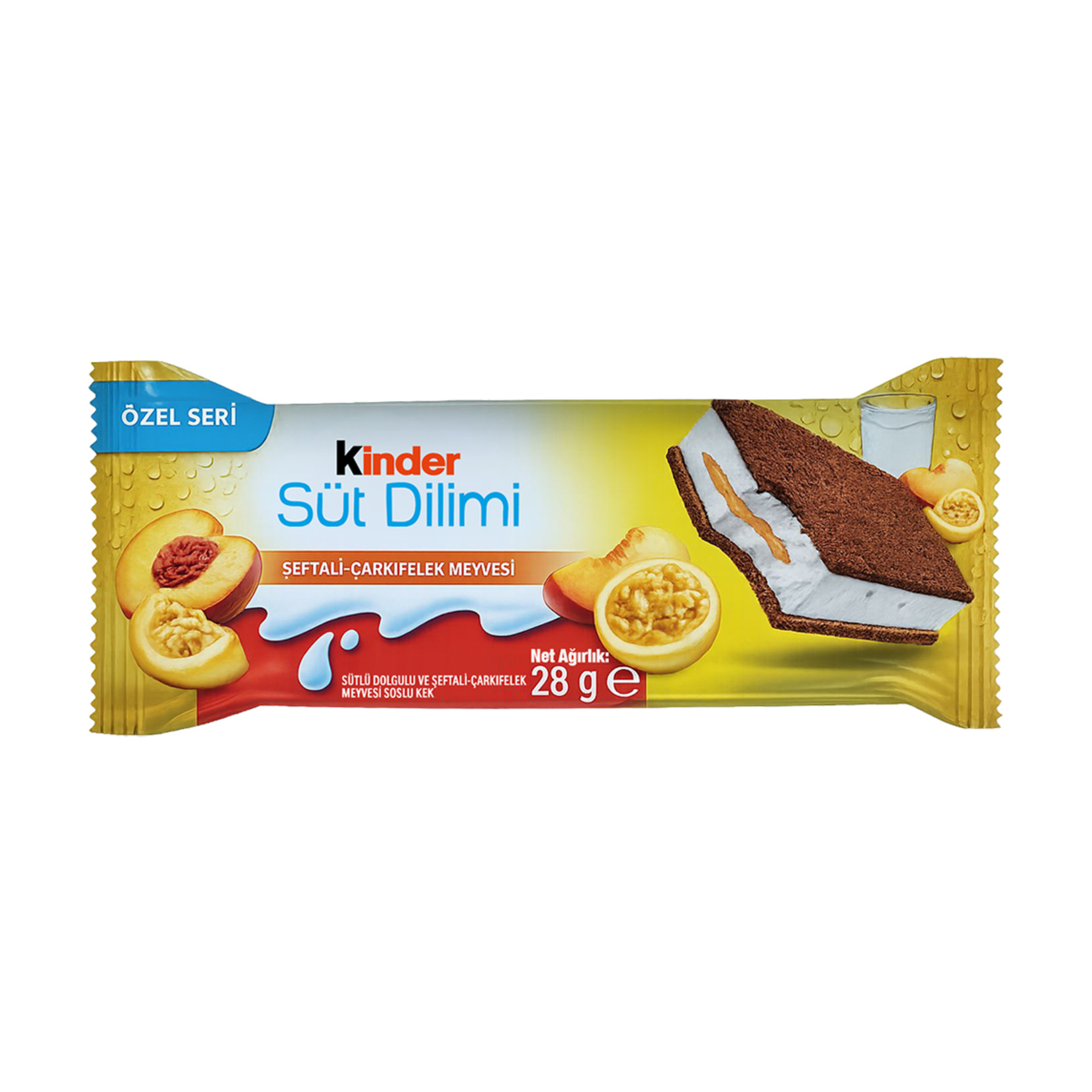 Kinder Süt Dilimi Çarkıfelek Meyvesi 28 G