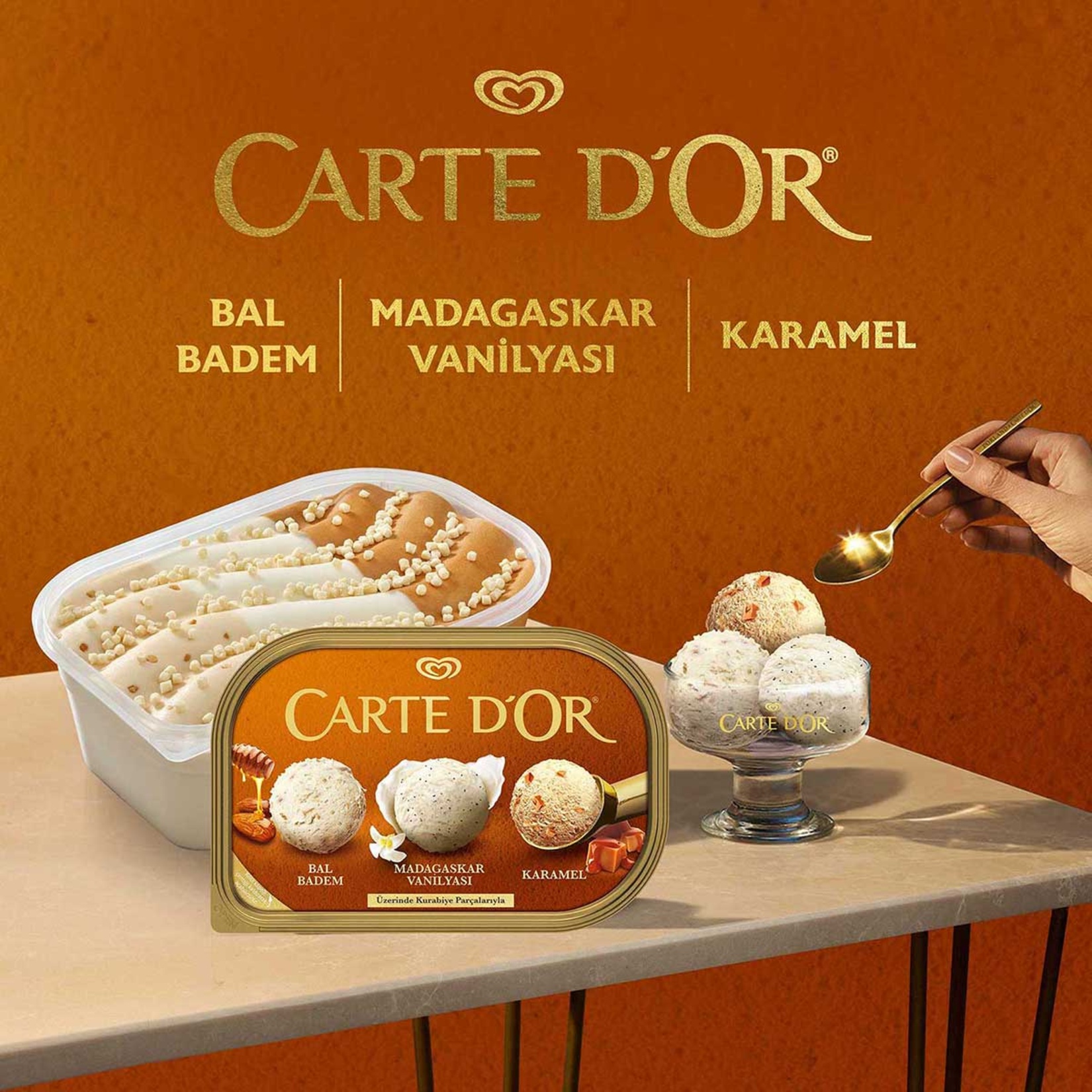 Carte d'Or Classic Balbadem Karamel Vanilya 850 Ml - Görsel 3
