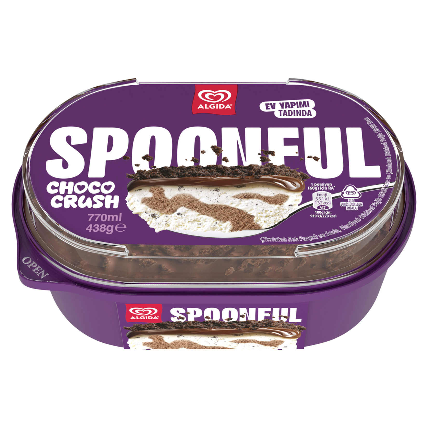 Algida Spoonful ChocoCrush 770 Ml