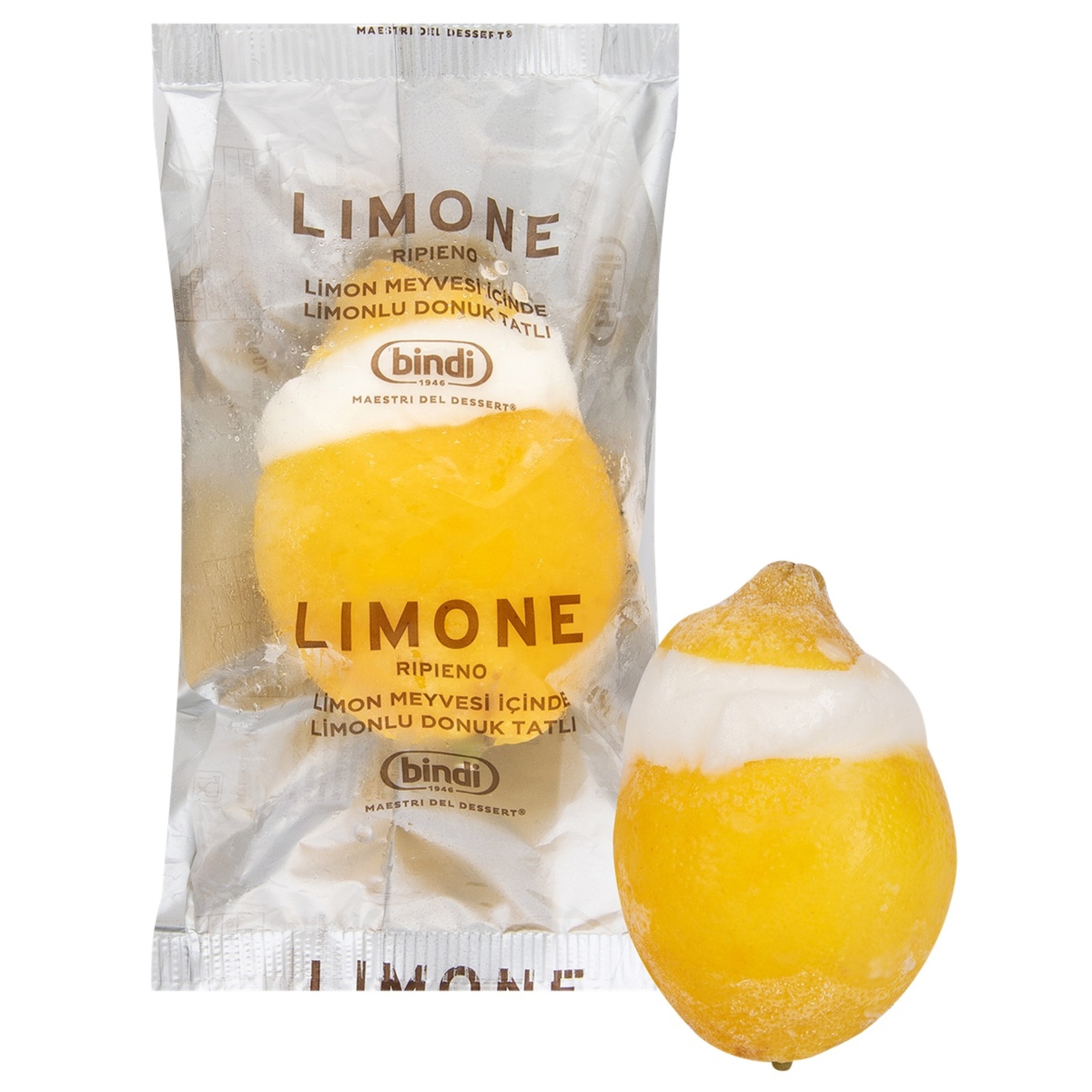 Bind Limon Meyvesi İçinde Limonlu Donuk Tatlı 70 G