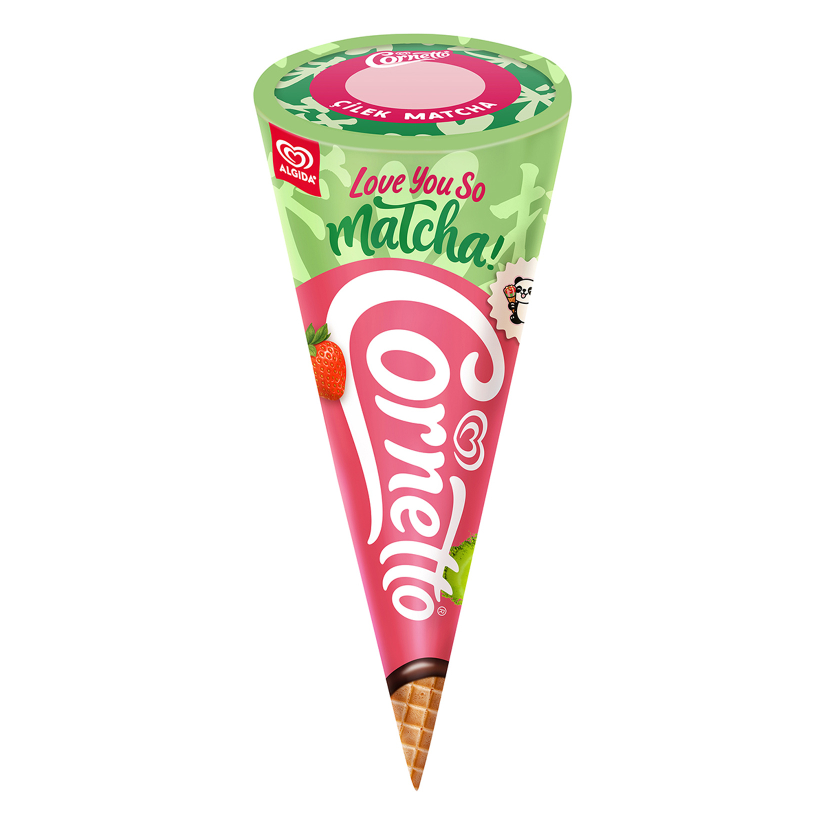 Cornetto Çilek Matcha 120 Ml - Görsel 2