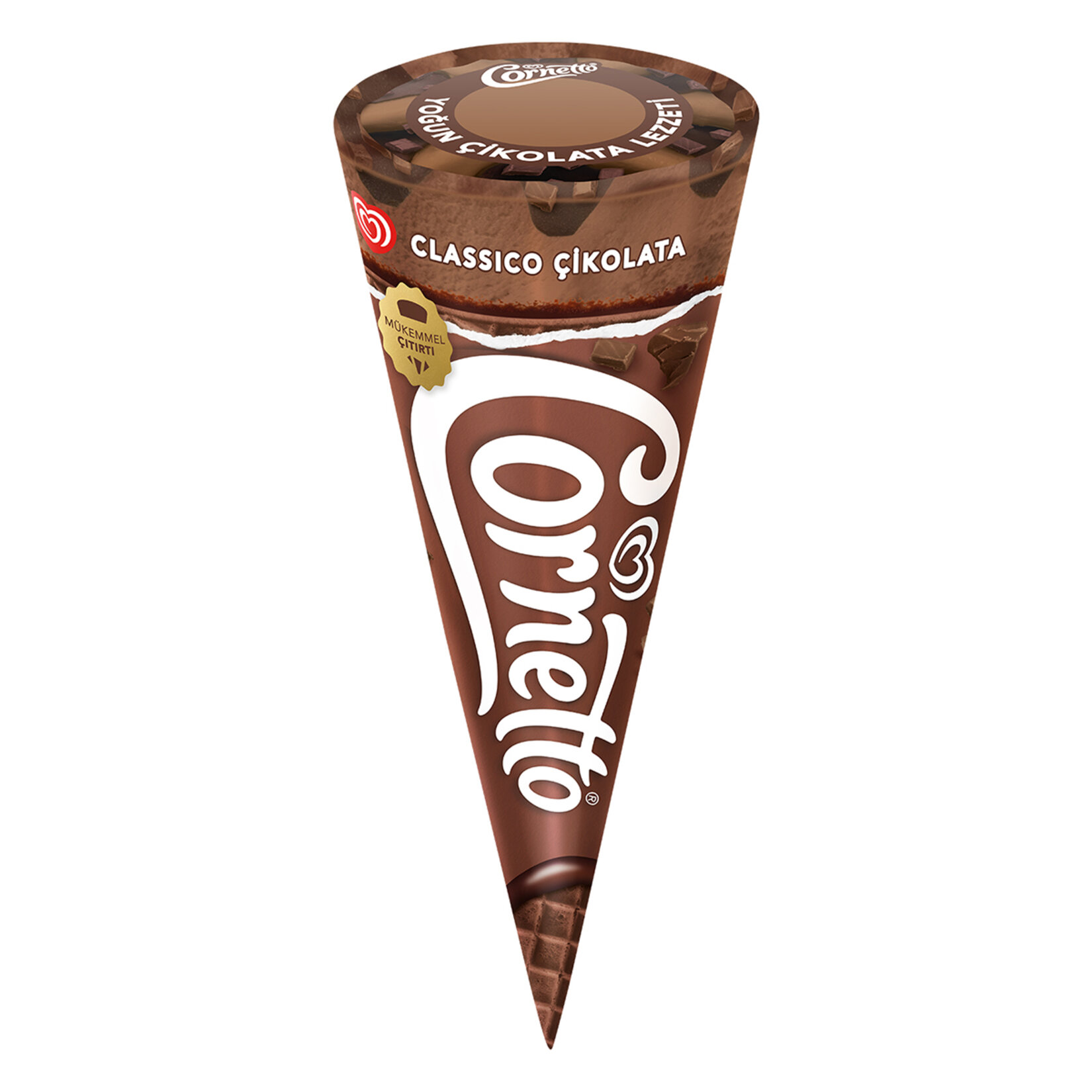 Cornetto Classico Çikolata Dondurma 125 Ml - Görsel 1