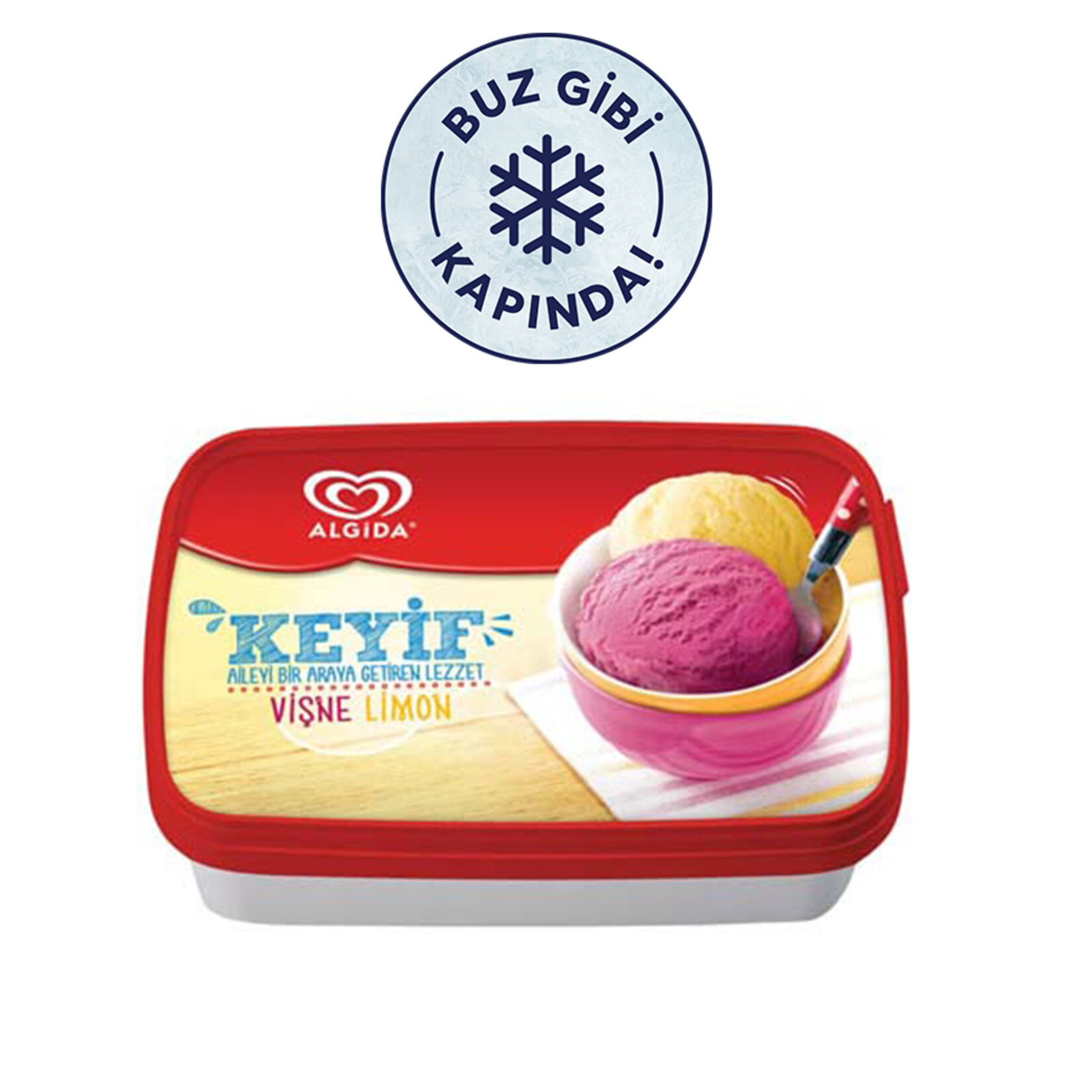 Algida Keyif Vişne Limon 750 Ml