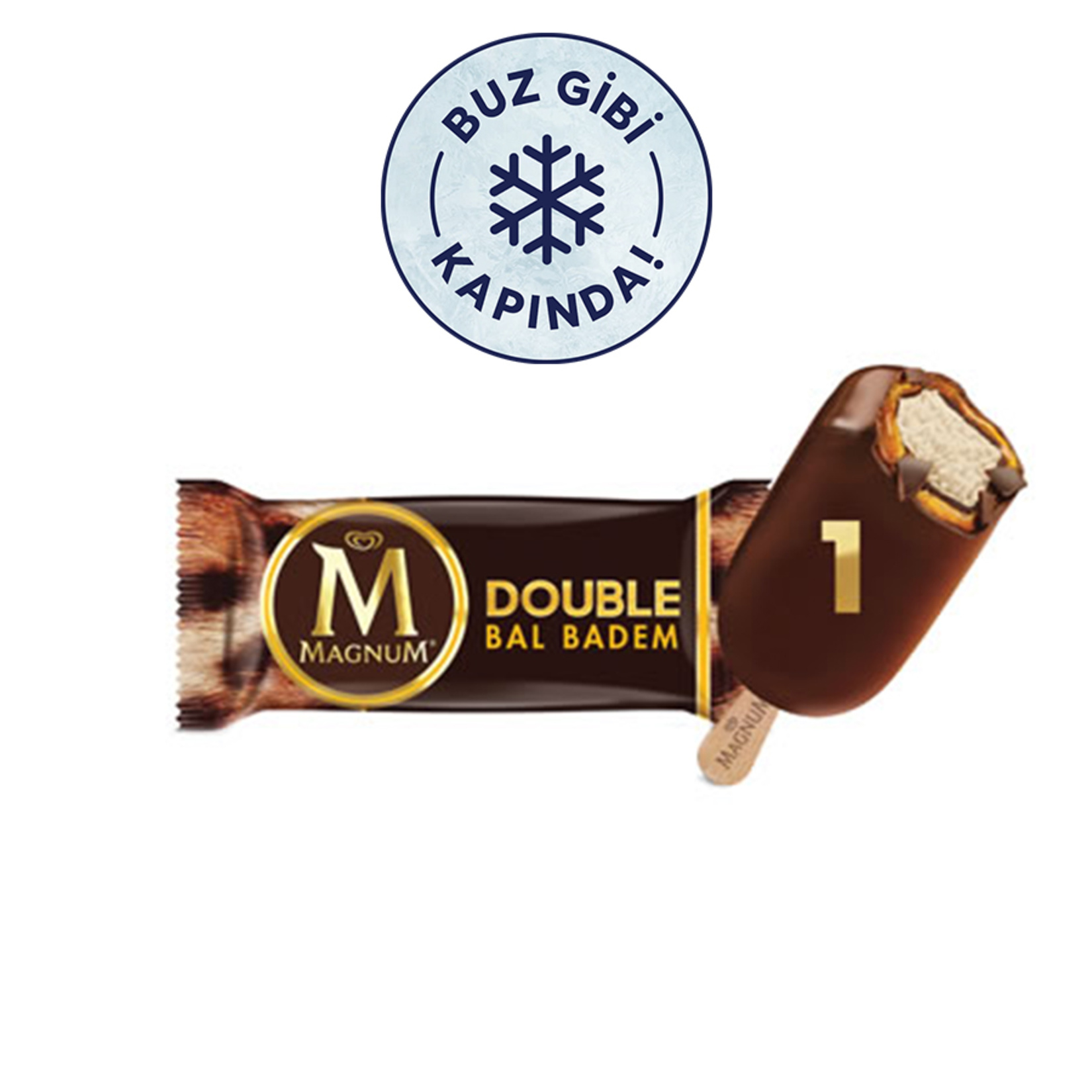 Magnum Double Bal Badem 95 Ml