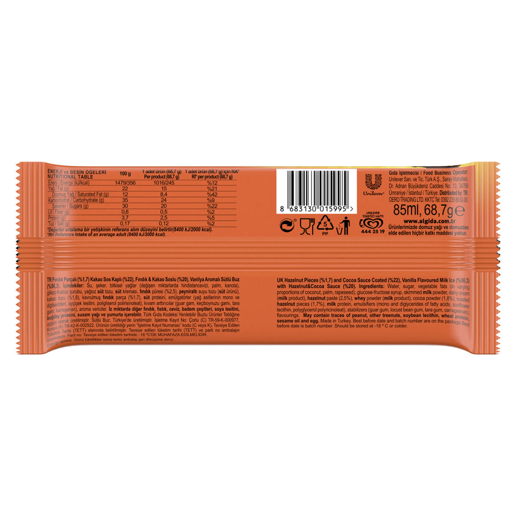 Algida Boom Boom 85 Ml - Görsel 3