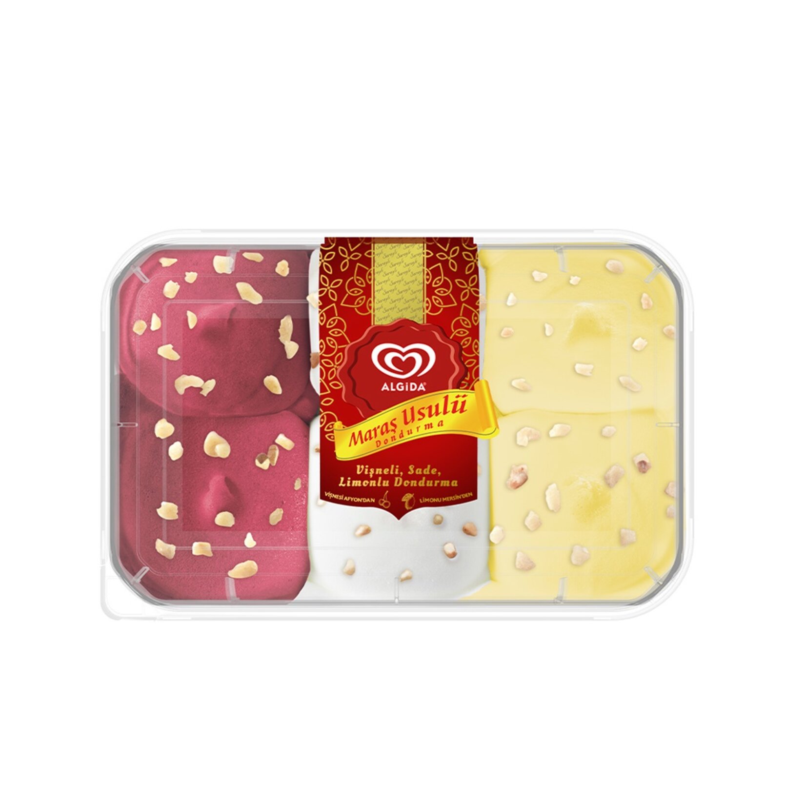 Algida Maraş Usulü Sade Vişne Limon 500 Ml - Görsel 3