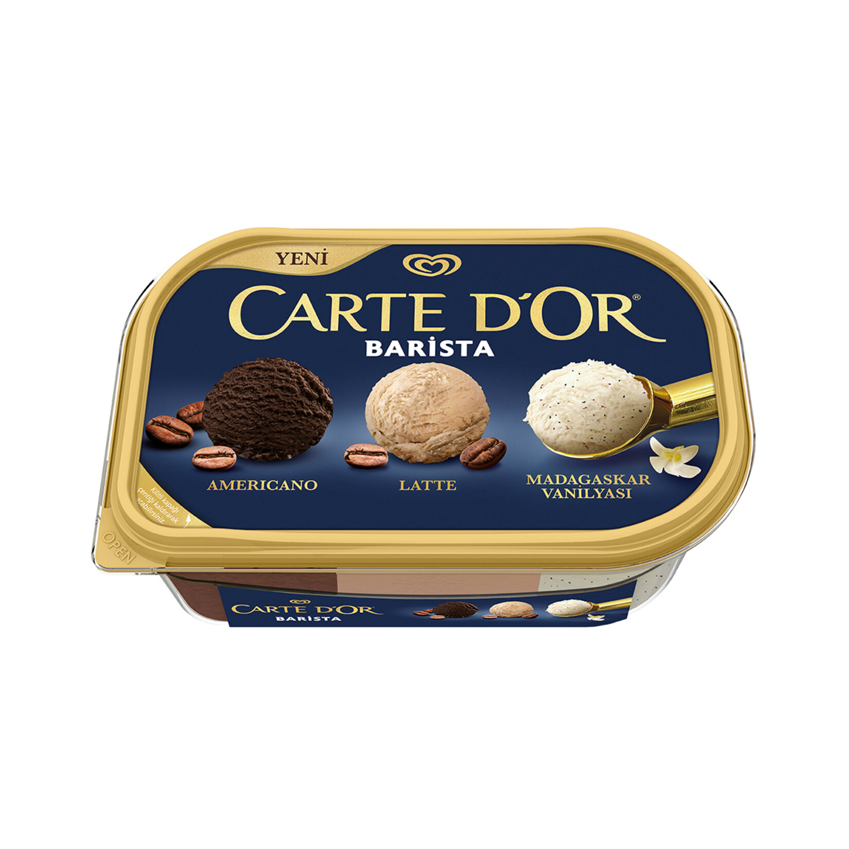 Carte d'Or Barista Americano - Latte - Madagaskar Vanilya 850 Ml