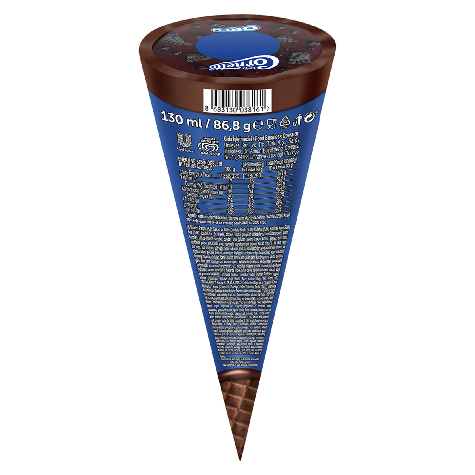 Cornetto Disc Oreo 130 Ml - Görsel 4
