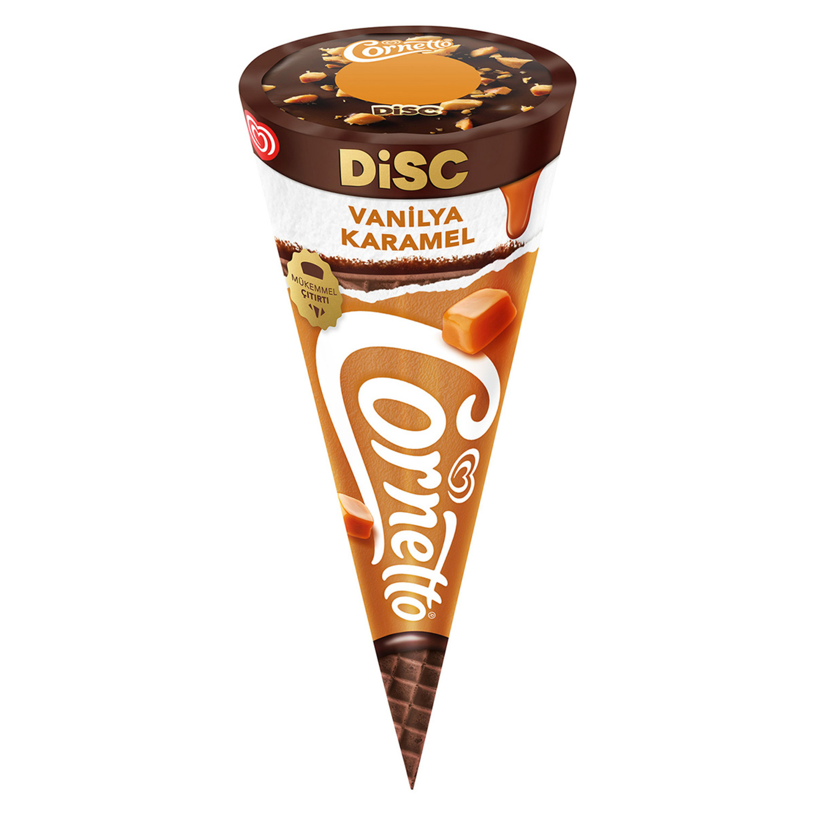 Cornetto Disc Vanilya Karamel 130 Ml - Görsel 2