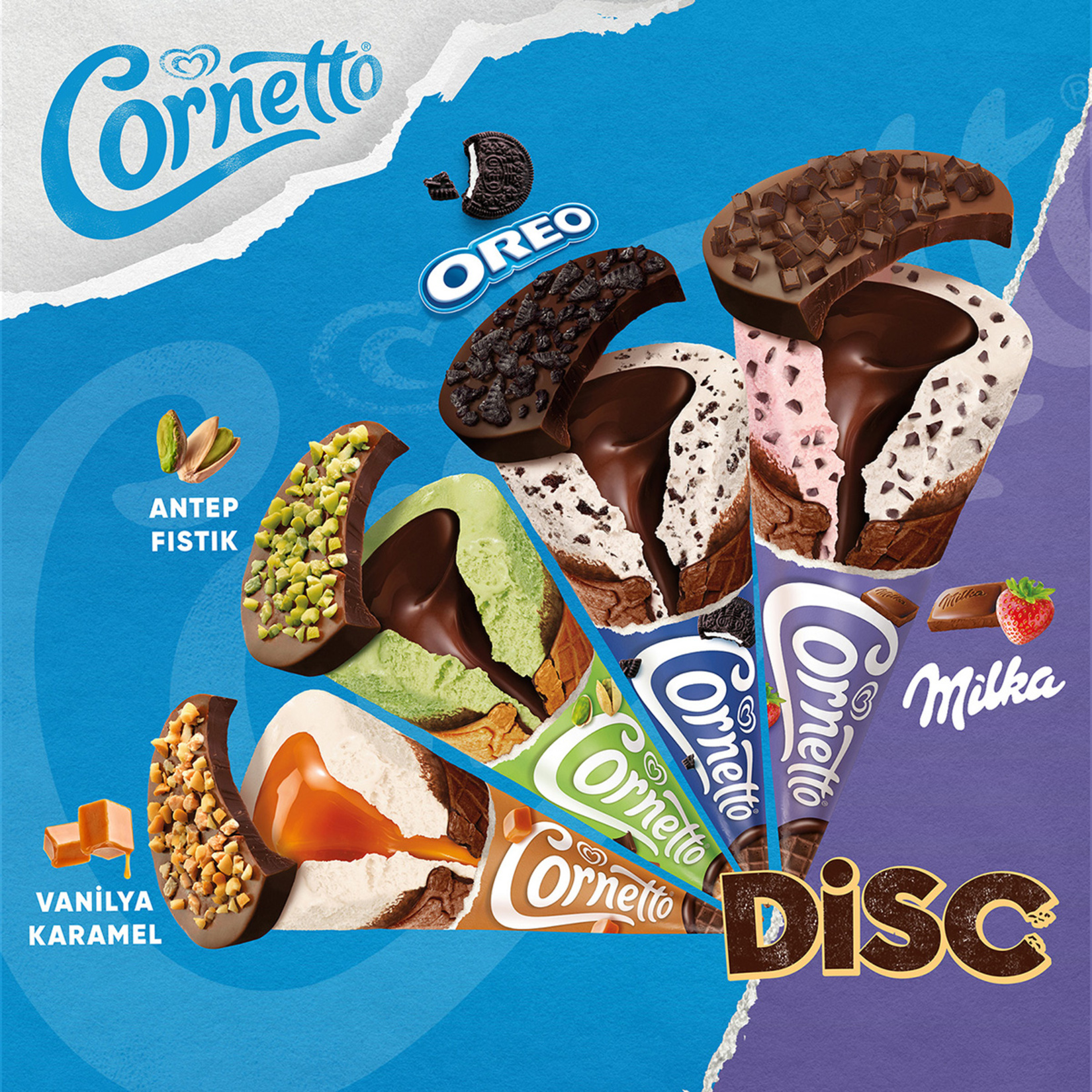 Cornetto Disc Vanilya Karamel 130 Ml - Görsel 4