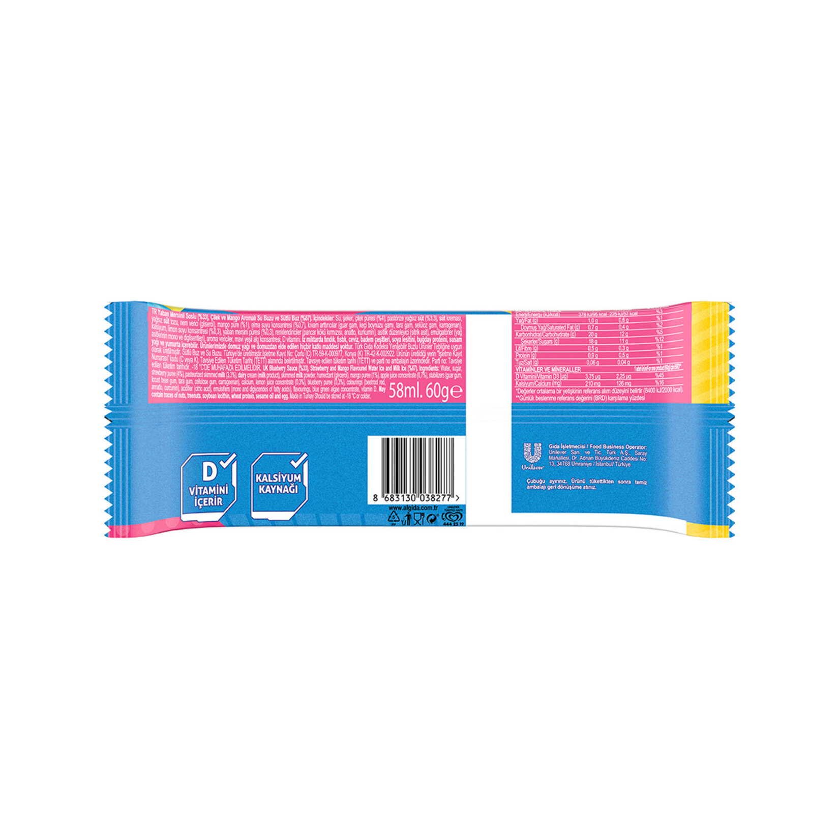 Algida Twister Hipnotix  58 Ml - Görsel 3
