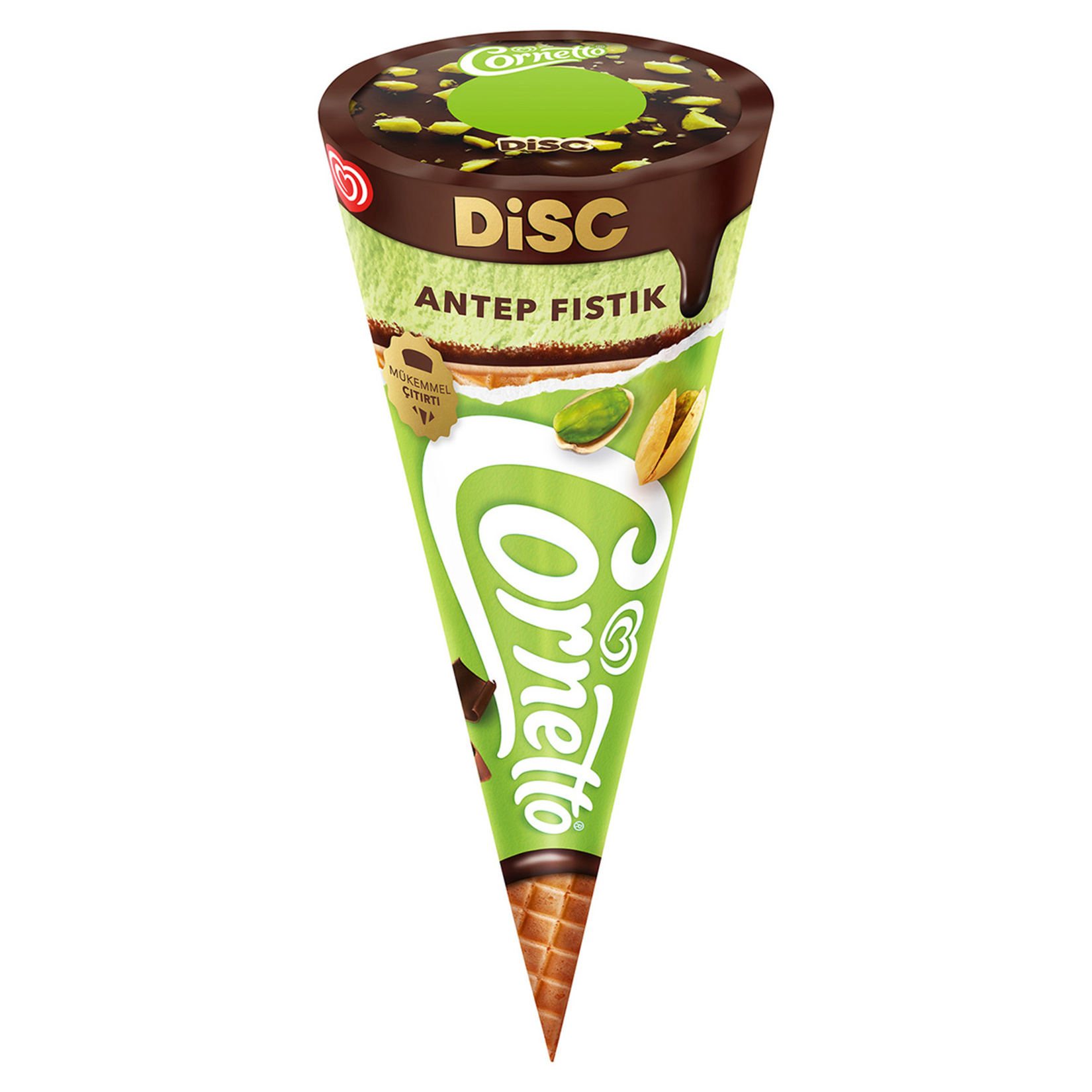 Cornetto Disc Antep Fıstıklı - Çikolatalı 130Ml - Görsel 2