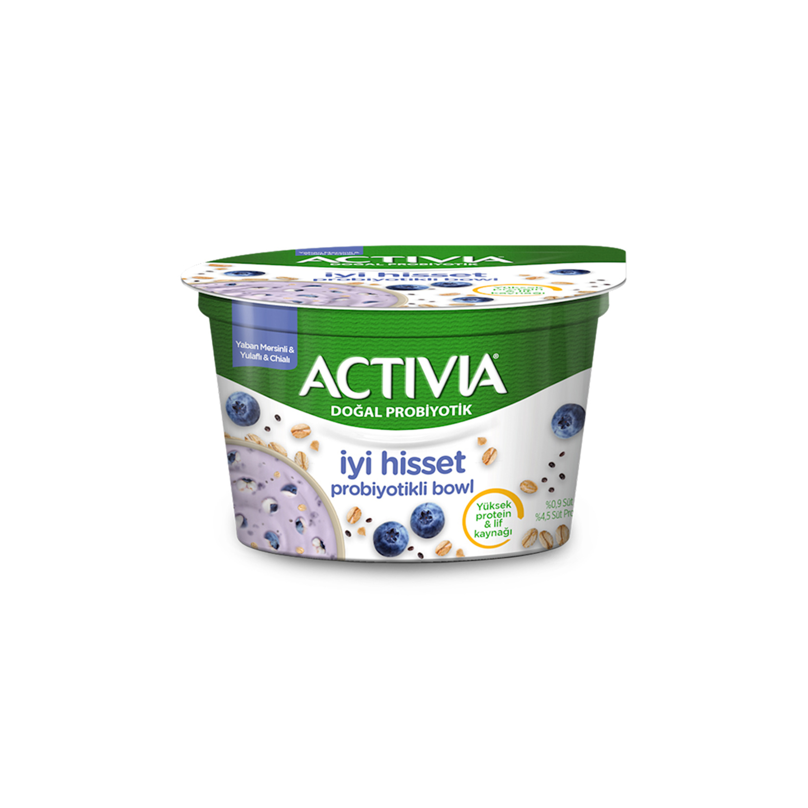 Activia İyi Hisset Probiyotik Bowl Yaban Mersini 150 G - Görsel 1