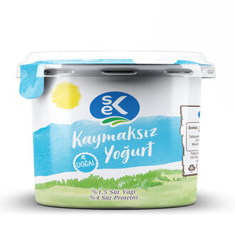 Sek Yarım Yağlı Yoğurt 1500 G