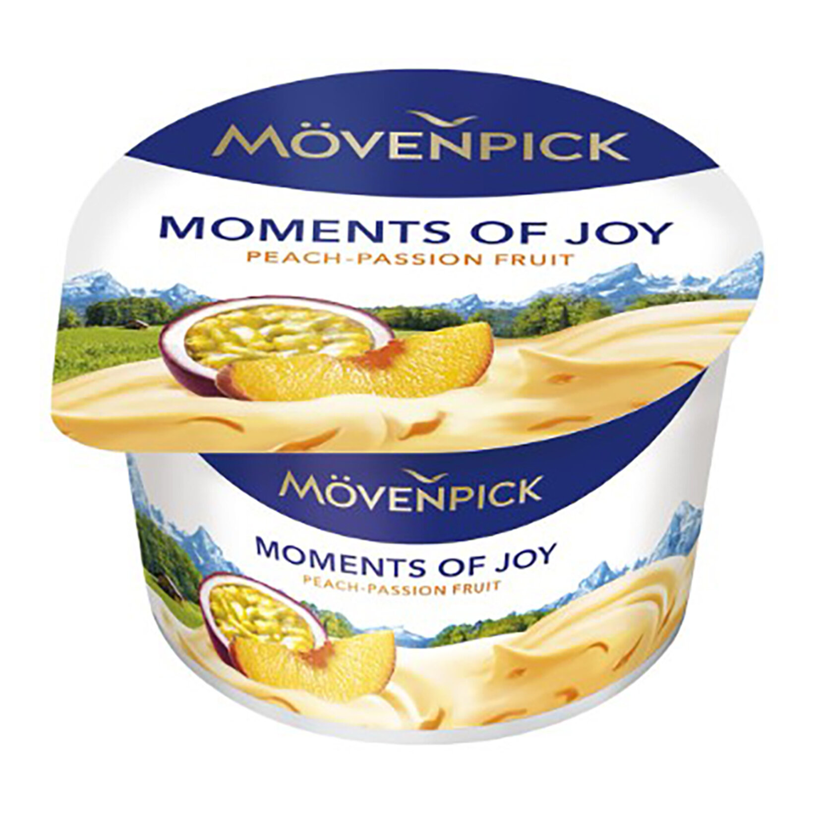 Mövenpick Şeftali & Çarkıfelekli Fermente Süt Ürünü 100 G