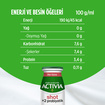 Activia x2 Probiyotik Shot Ahududu & Hibiskus 80 Ml - Görsel 4