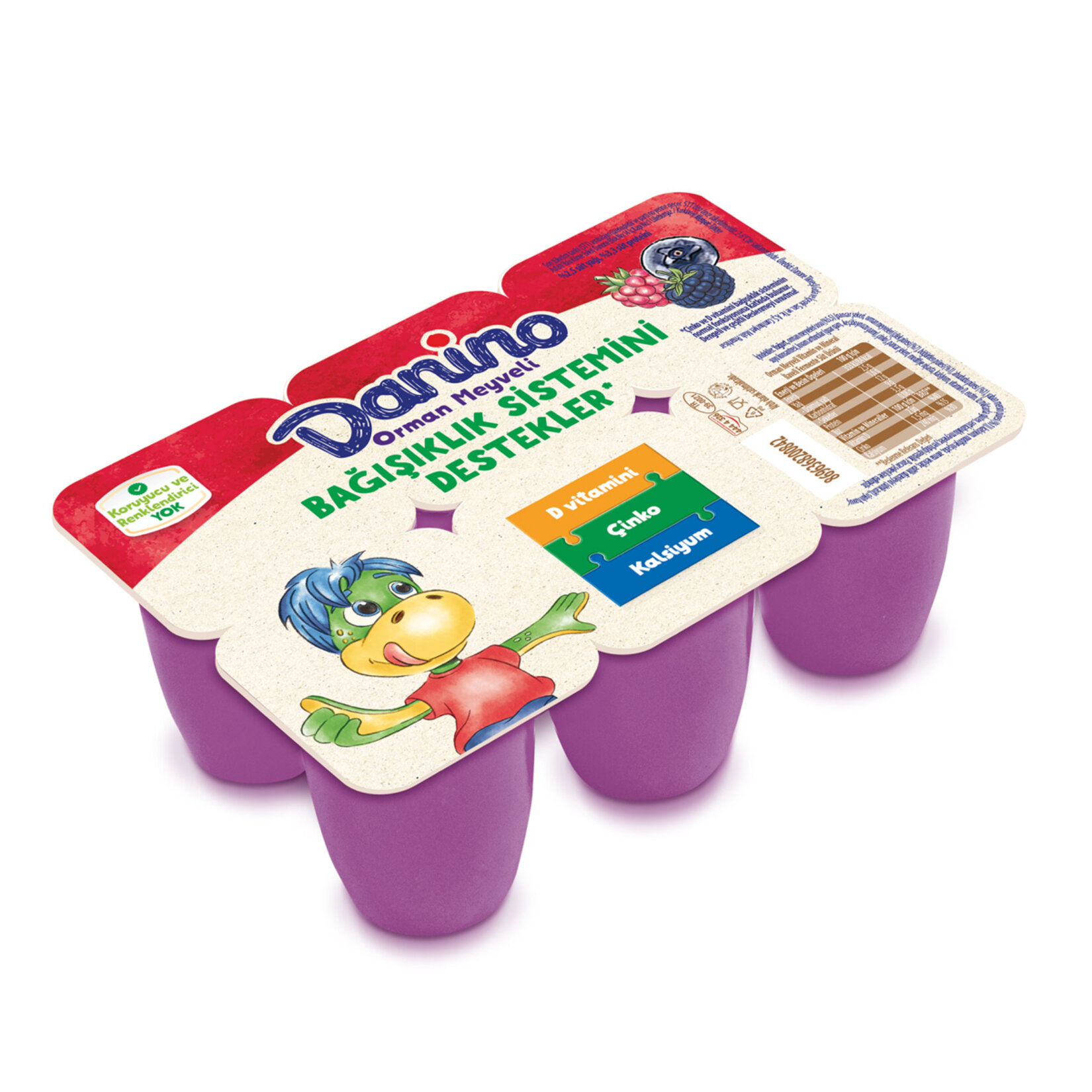 Danone Danino Orman Meyveli 6 x 40 G - Görsel 1
