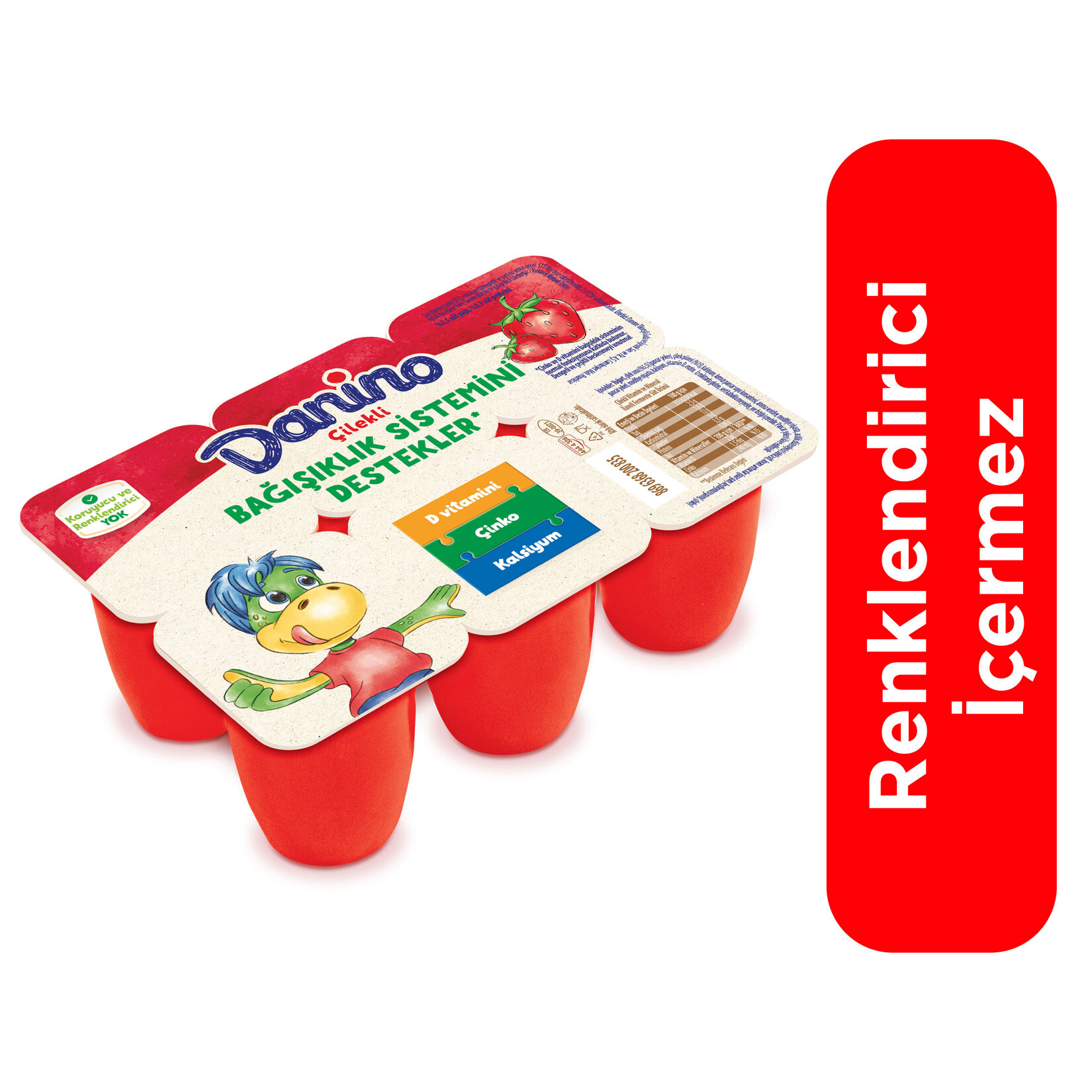 Danone Danino Çilekli 6X40 G - Görsel 2