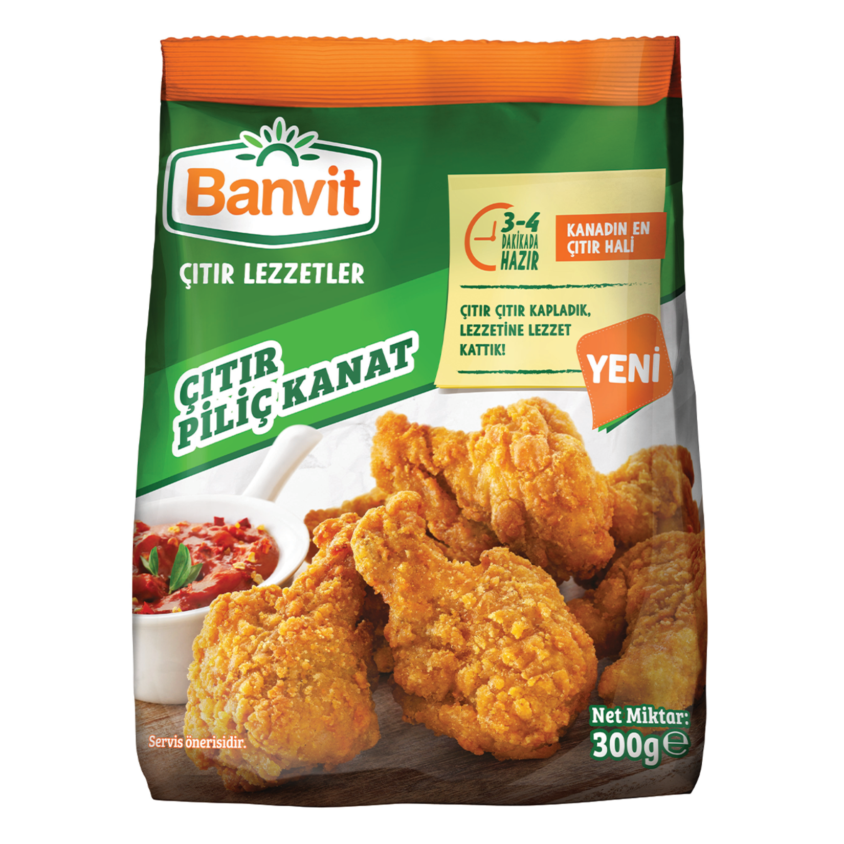 Banvit Çıtır Piliç Kanat 300 G