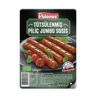 Polonez Tütsülenmiş Piliç Jumbo Sosis 320 G