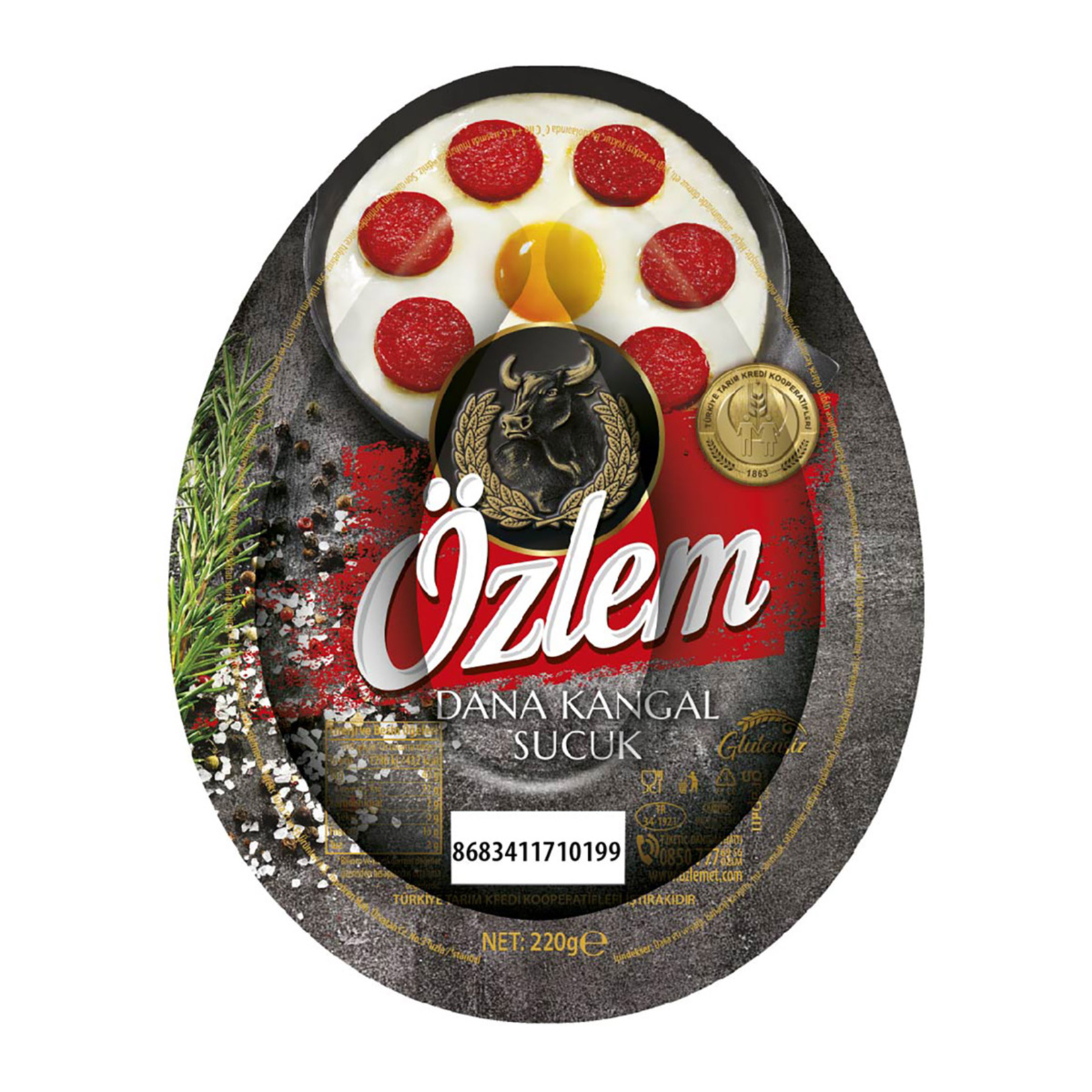 Özlem Dana Kangal Sucuk 220 G