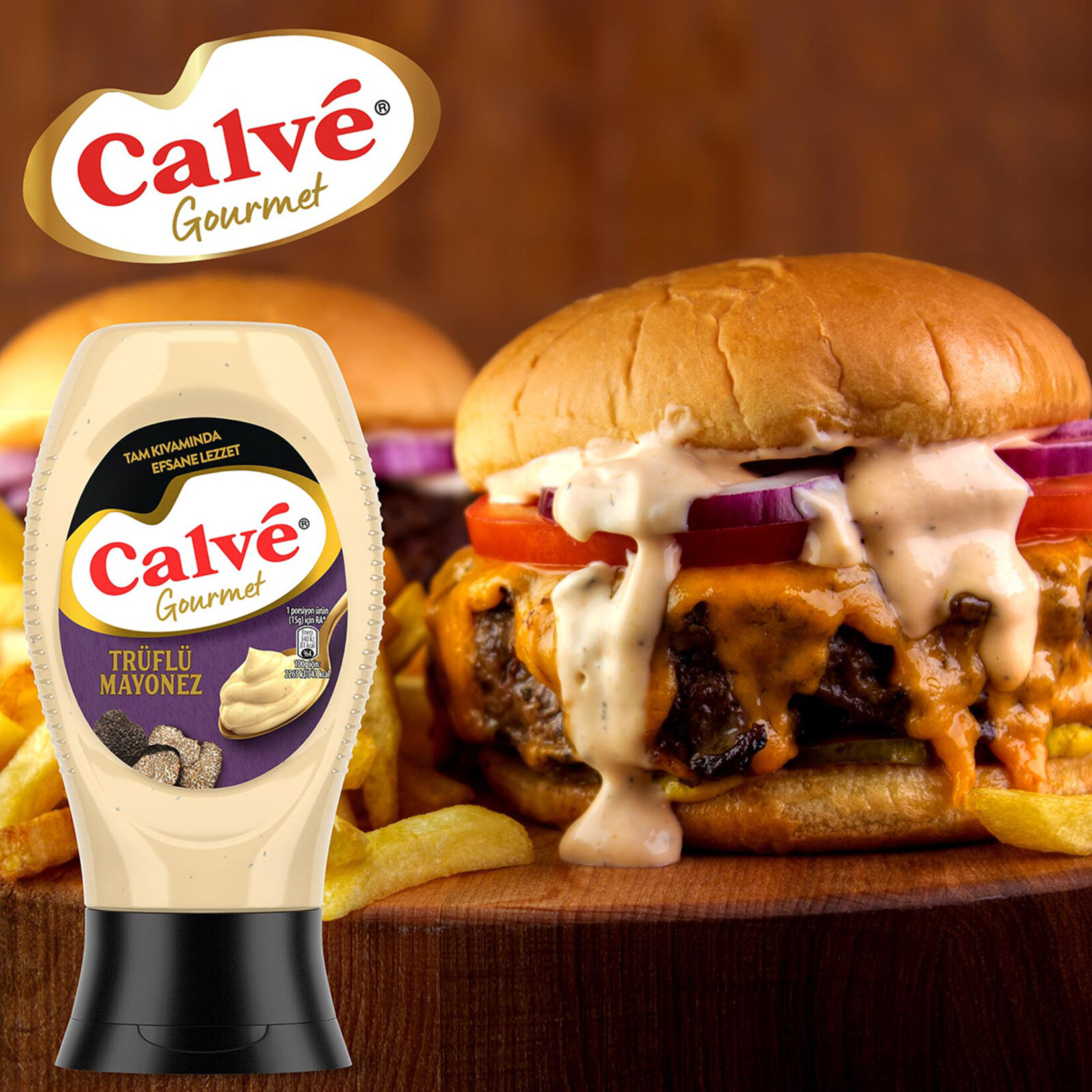 Calve Trüflü Mayonez 235 G - Görsel 5