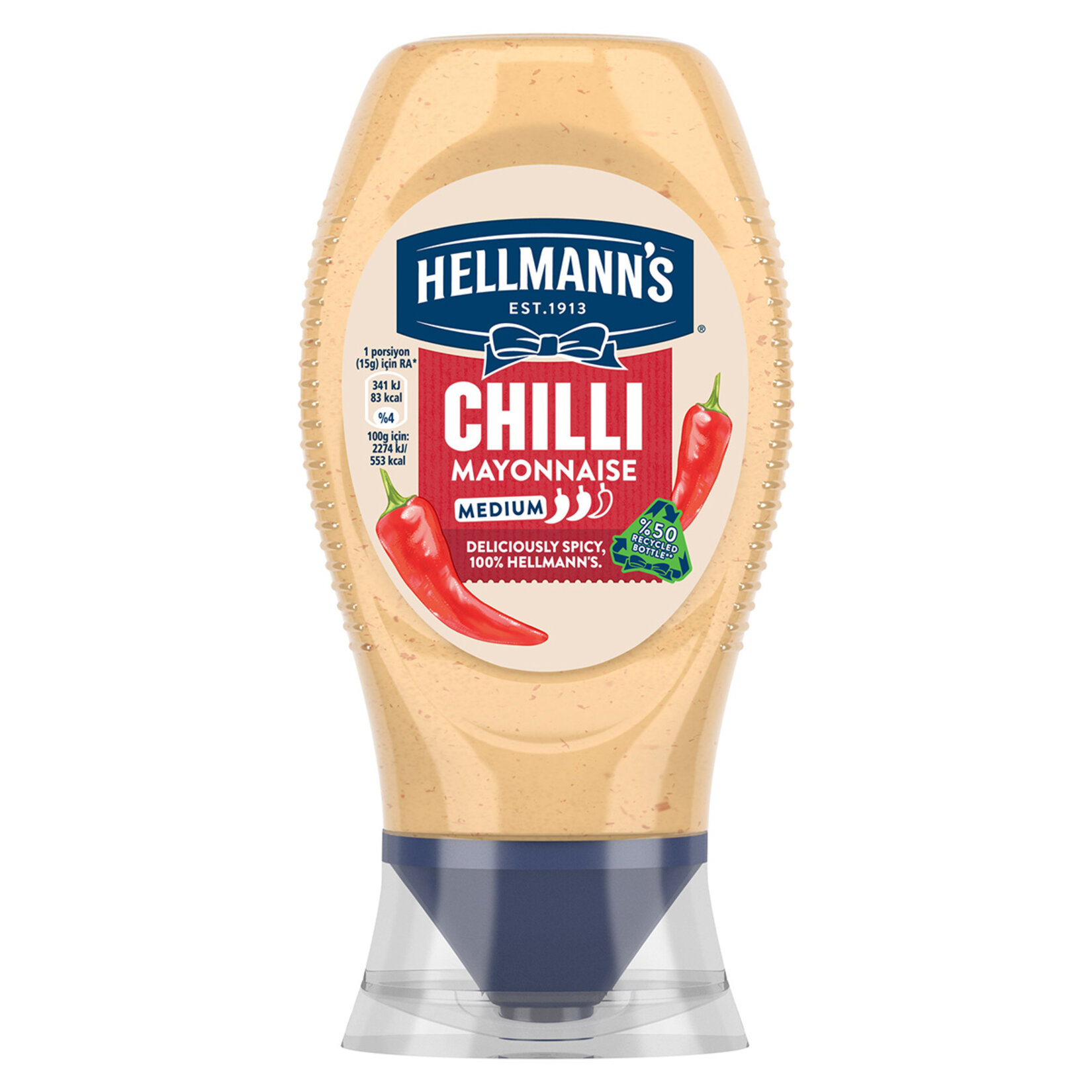 Hellmann's Acılı Mayonez 230 G - Görsel 1