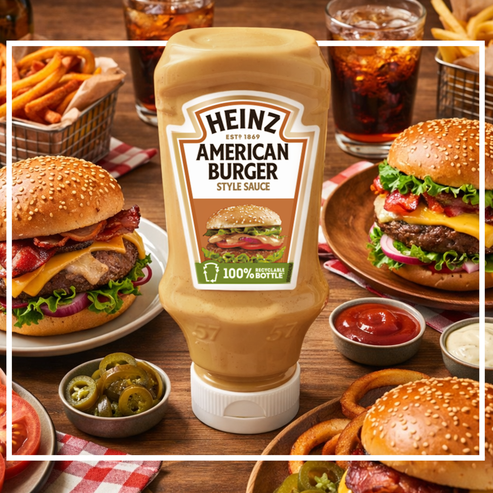 Heinz American Burger Sos 230 G - Görsel 4