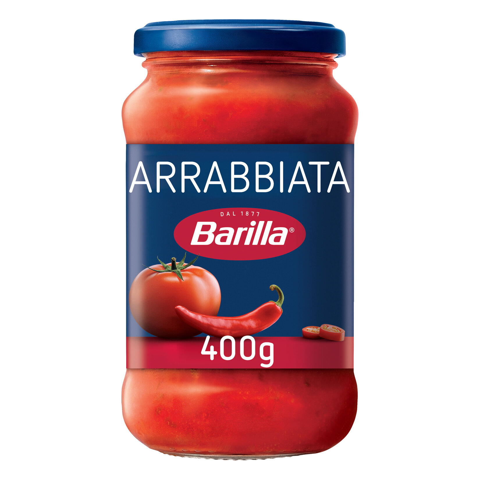 Barilla Acılı ve Domatesli (Arabbiata) Makarna Sosu 400 G - Görsel 1