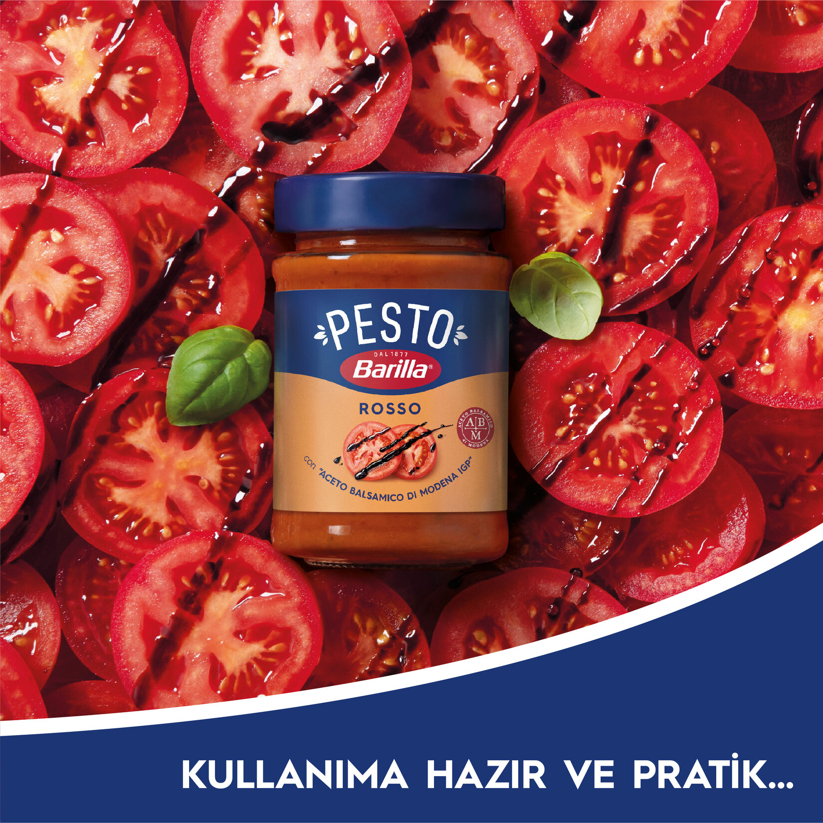 Barilla Domates ve Balzamik Sirkeli (Pesto Rosso) Makarna Sosu 200 G - Görsel 5