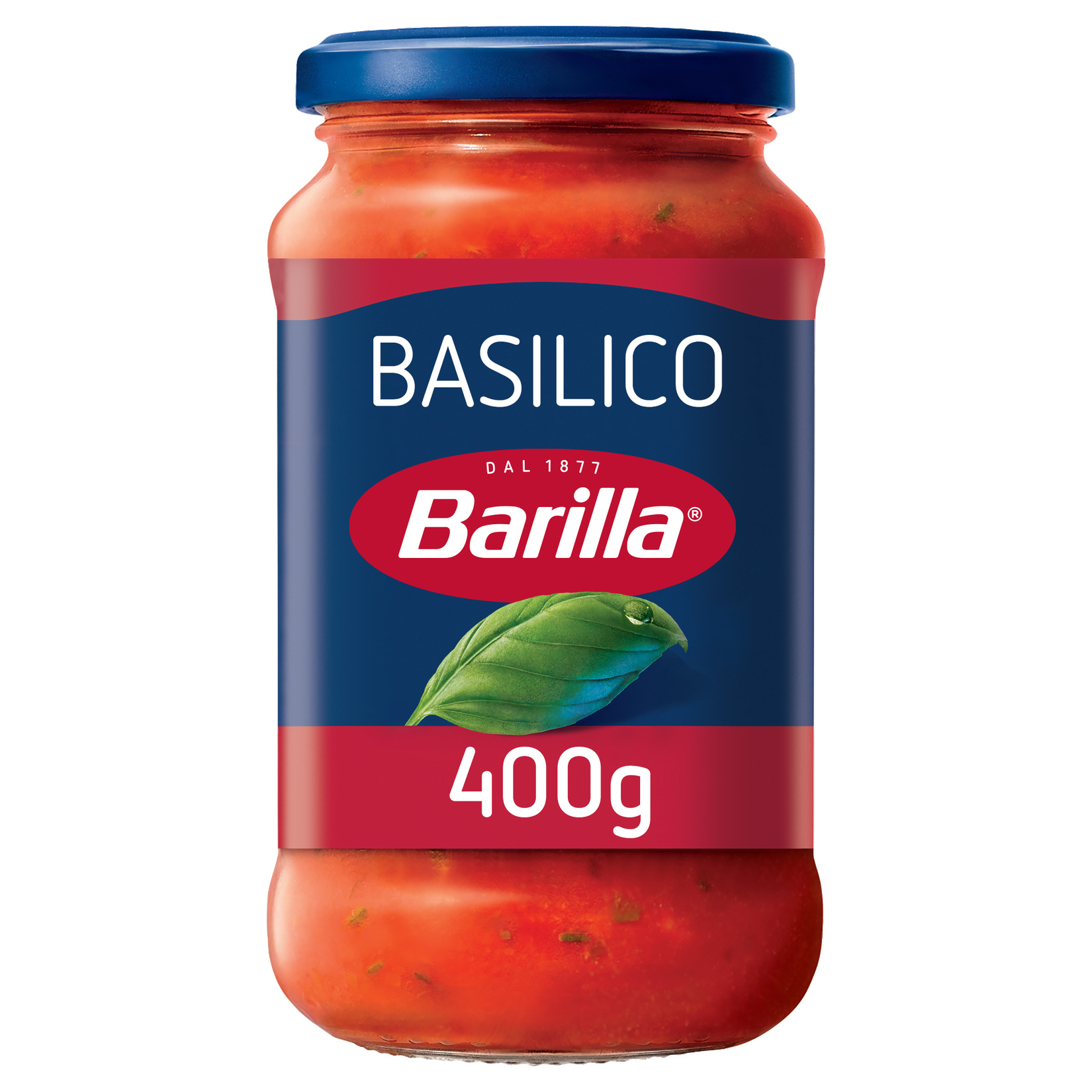 Barilla Basilico (Fesleğenli Domates) Makarna Sosu 400 G - Görsel 1