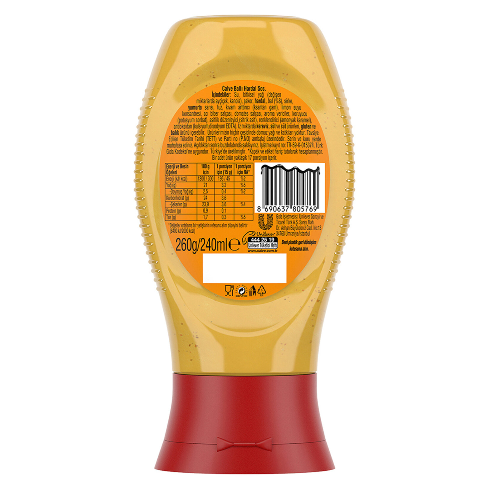 Calve Ballı Hardal 260 G - Görsel 5