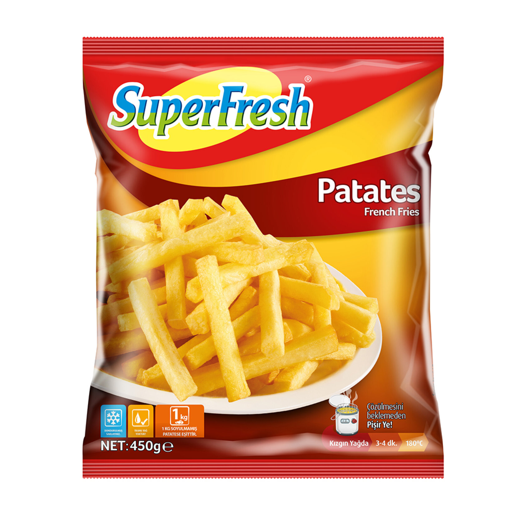 Superfresh Patates 450 G