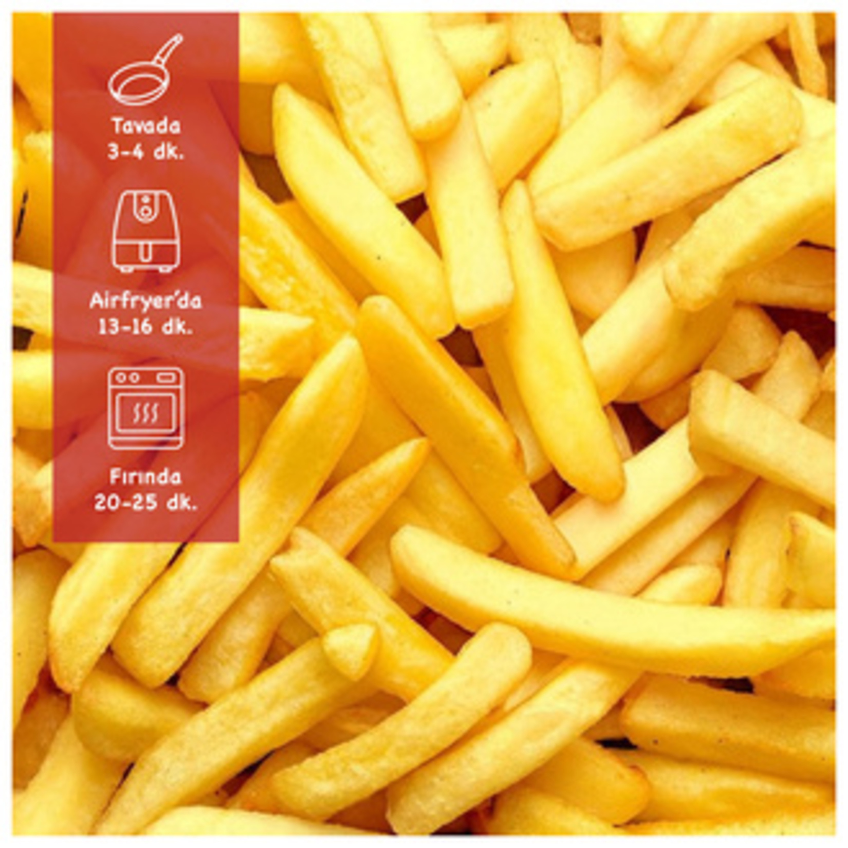 SuperFresh Parmak Patates 1 Kg - Görsel 4