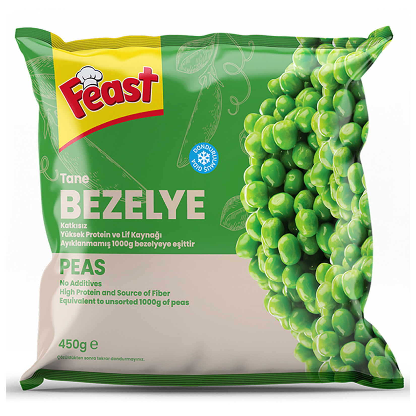 Feast Bezelye 450 G
