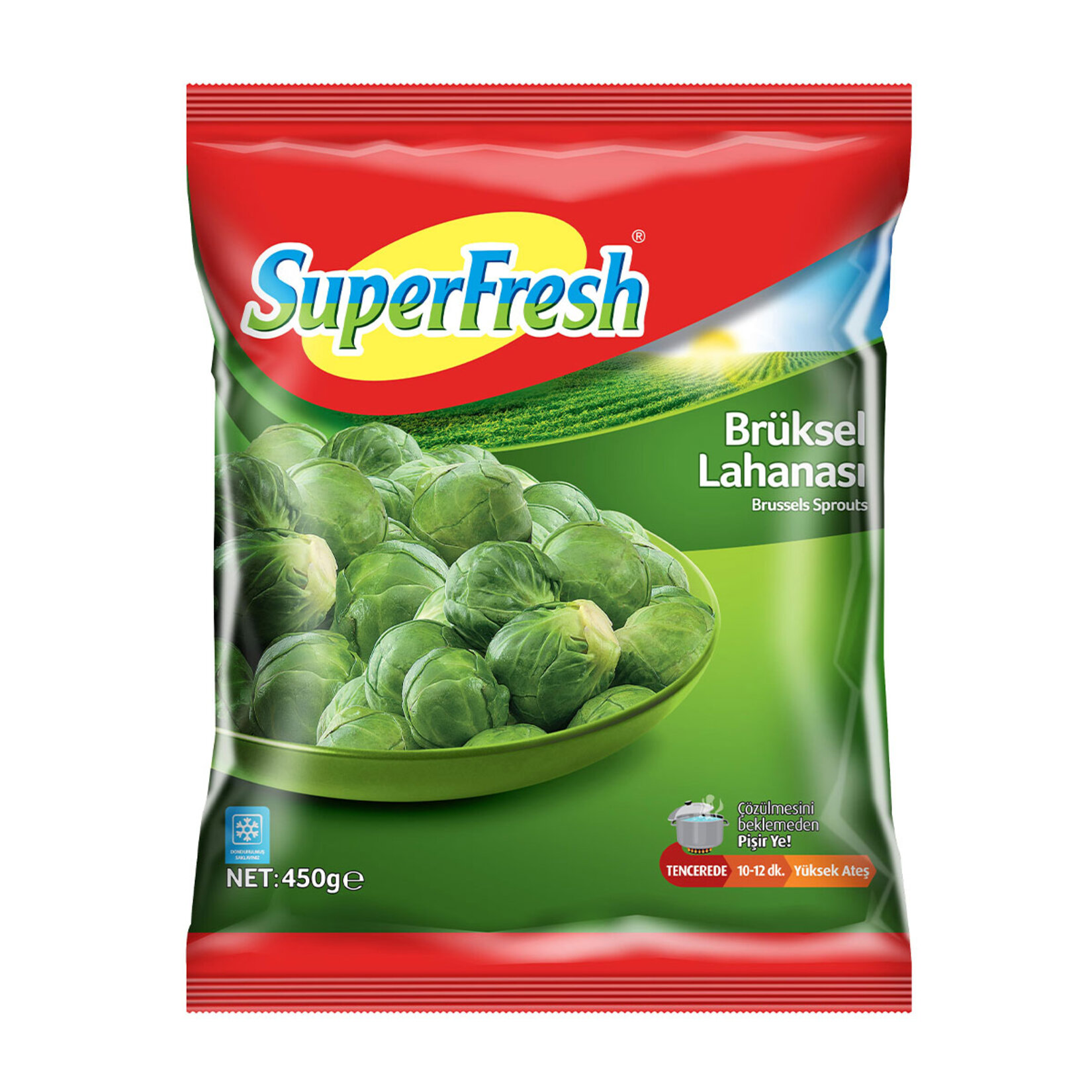 Superfresh Brüksel Lahanası 450 G