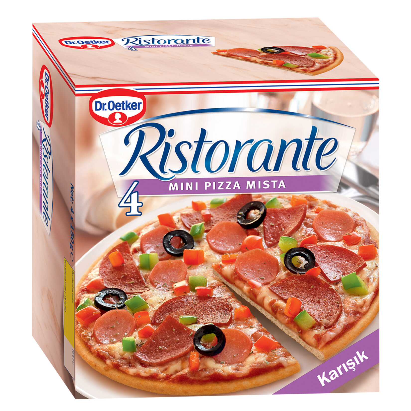 Dr.Oetker Ristorante Mini Pizza Mista 600 G