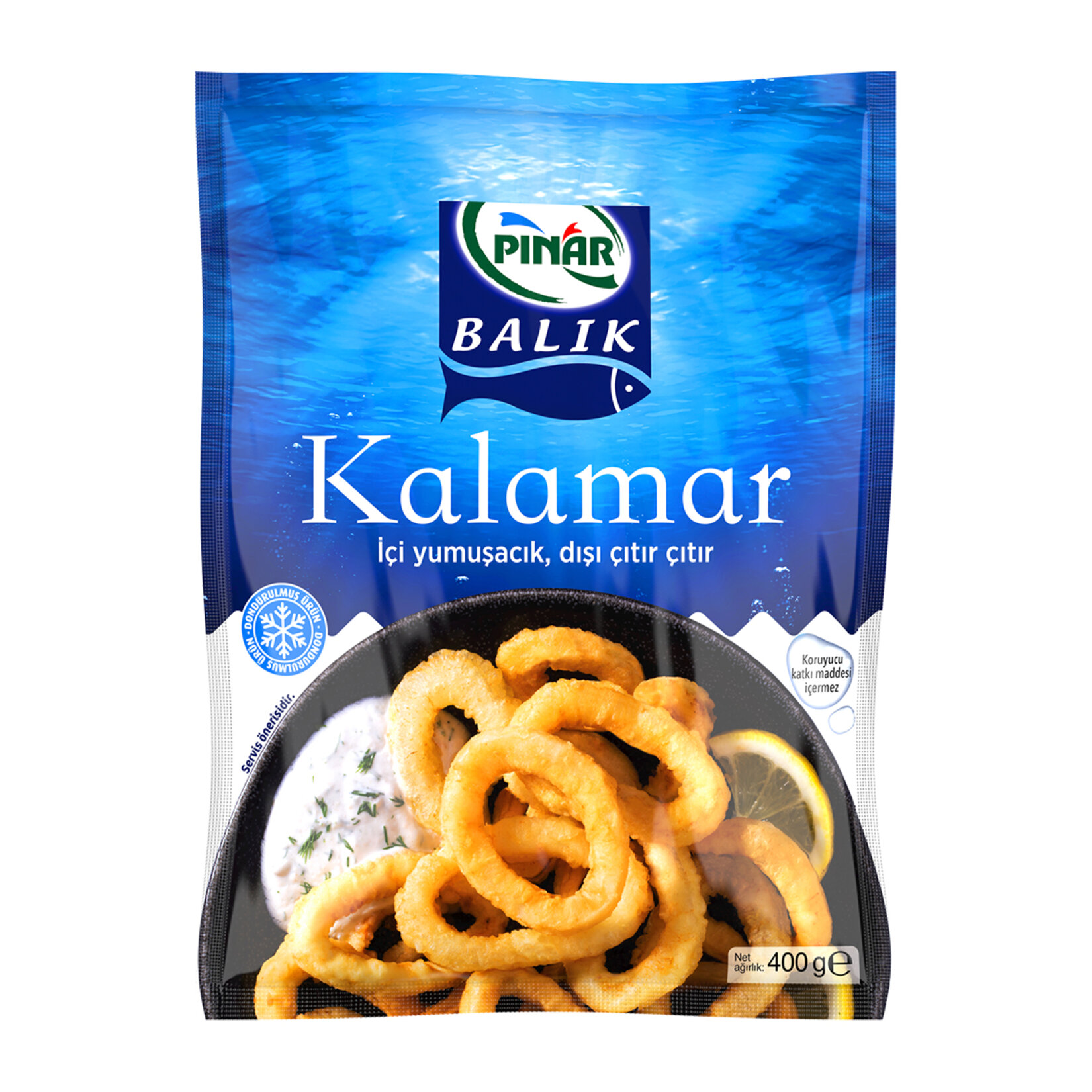 Pınar Kalamar Halka 400 G